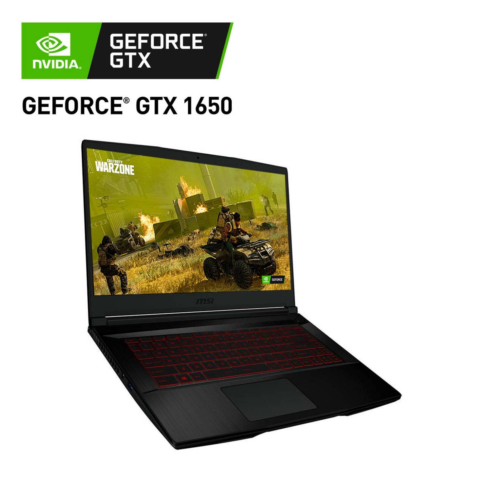 Laptop Gamer MSI GF63 Thin GeForce GTX 1650 Core I5 16GB 1.2TB SSD 15.6" 