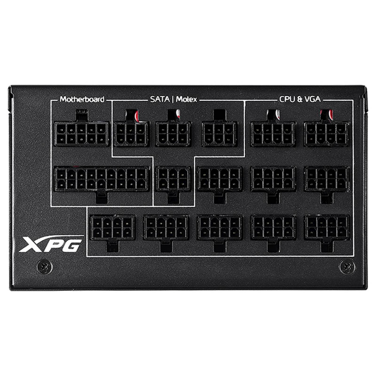 Fuente De Poder PC 1300W Gamer XPG CYBERCORE 80 Plus Platinum Modular CYBERCORE1300P-BKCUS 