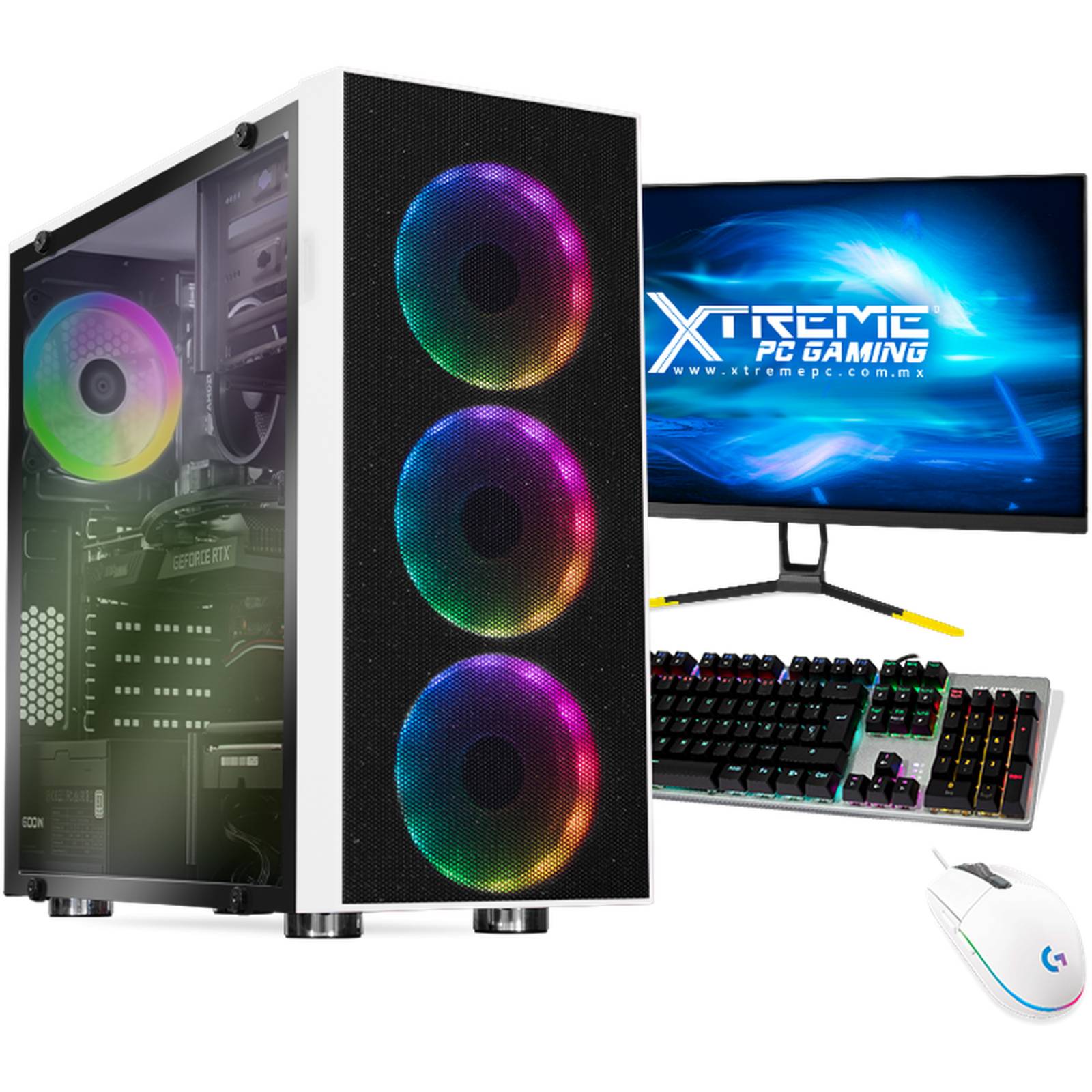 Xtreme PC Gamer Geforce RTX 3060 Ryzen 5 5600X 16GB SSD 500GB 2TB Monitor 27 144HZ 