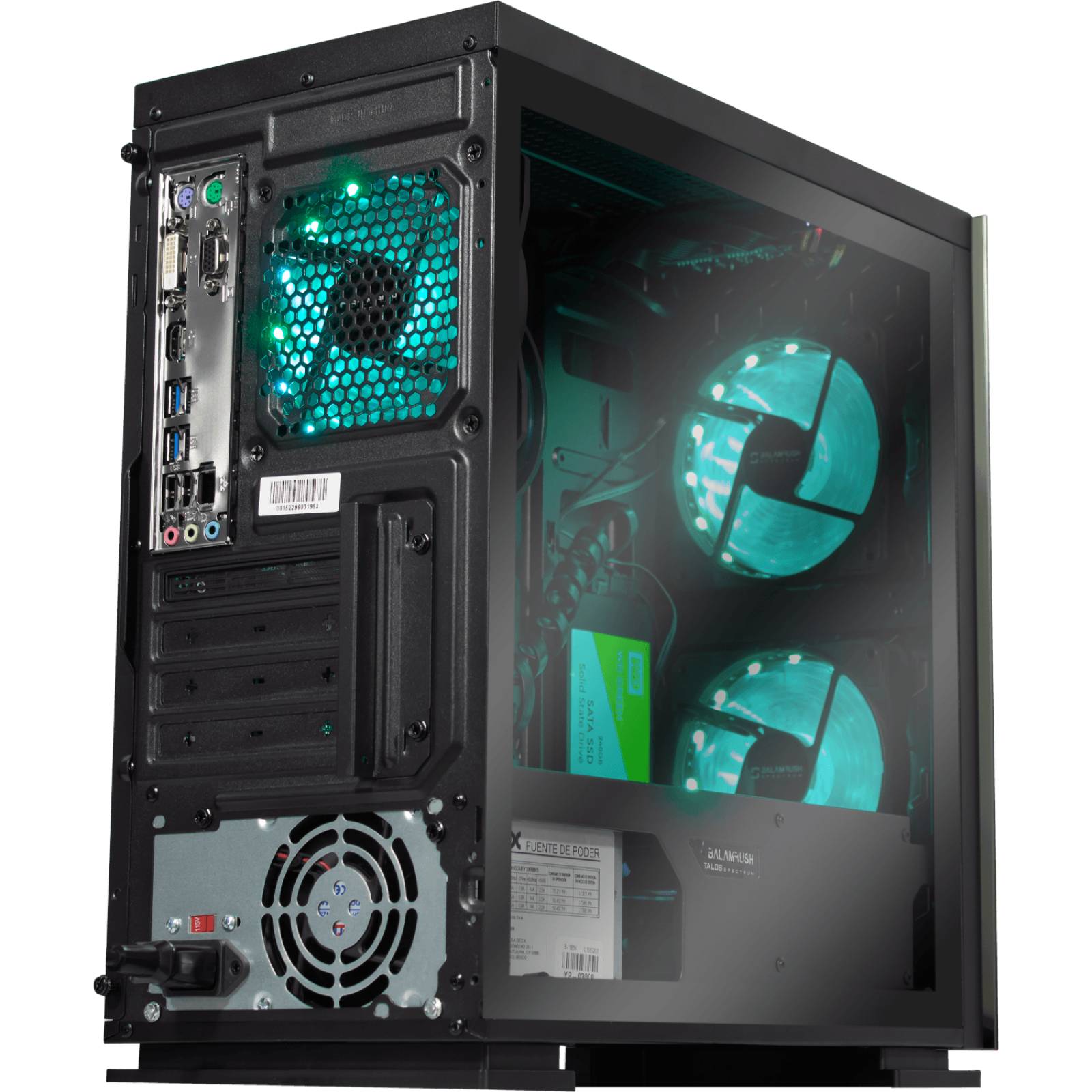 Xtreme PC Gamer AMD Radeon Vega 8 Ryzen 3 Pro 16GB SSD 240GB WIFI 