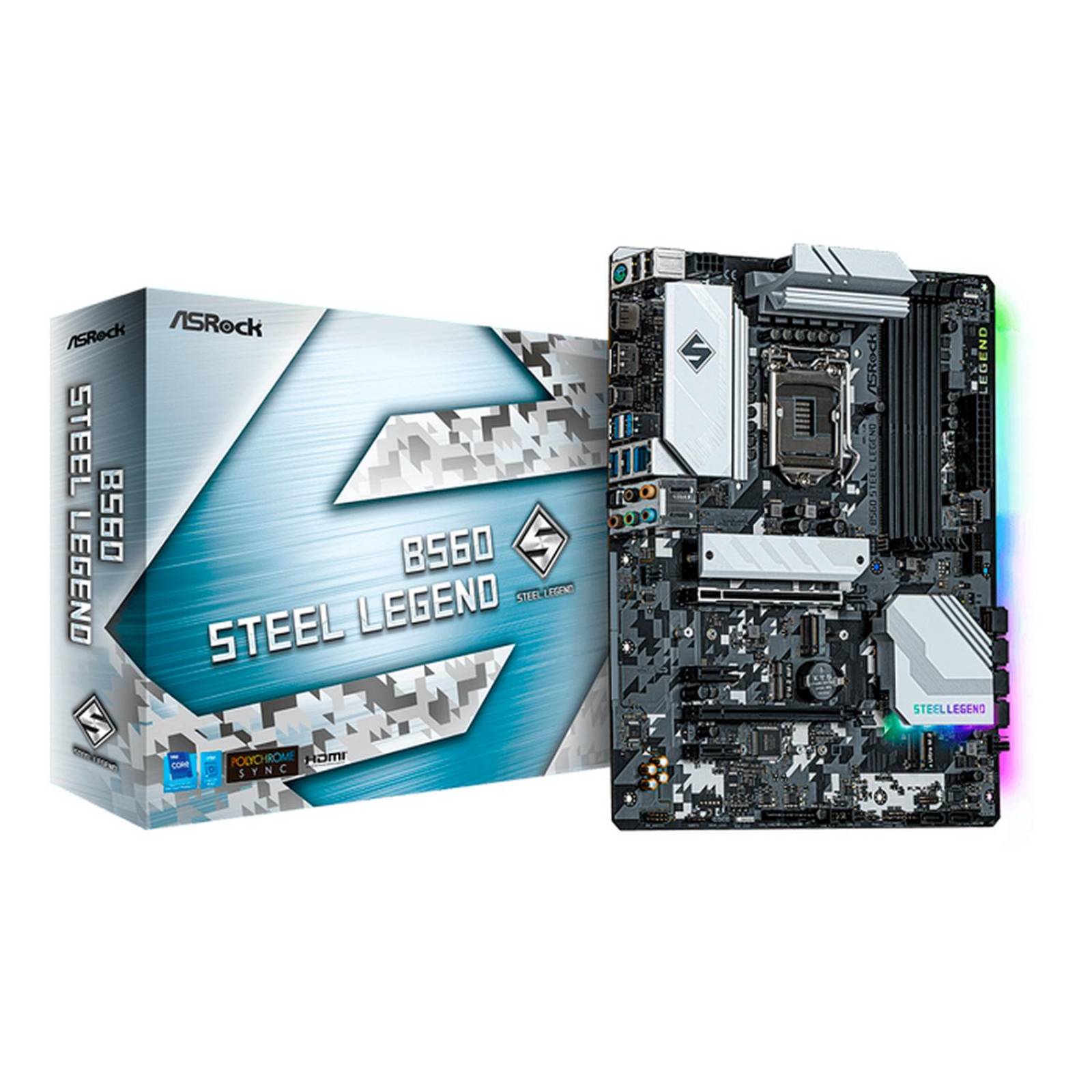 Tarjeta Madre ASROCK B560 STEEL LEGEND Intel LGA 1200 DDR4 ATX 