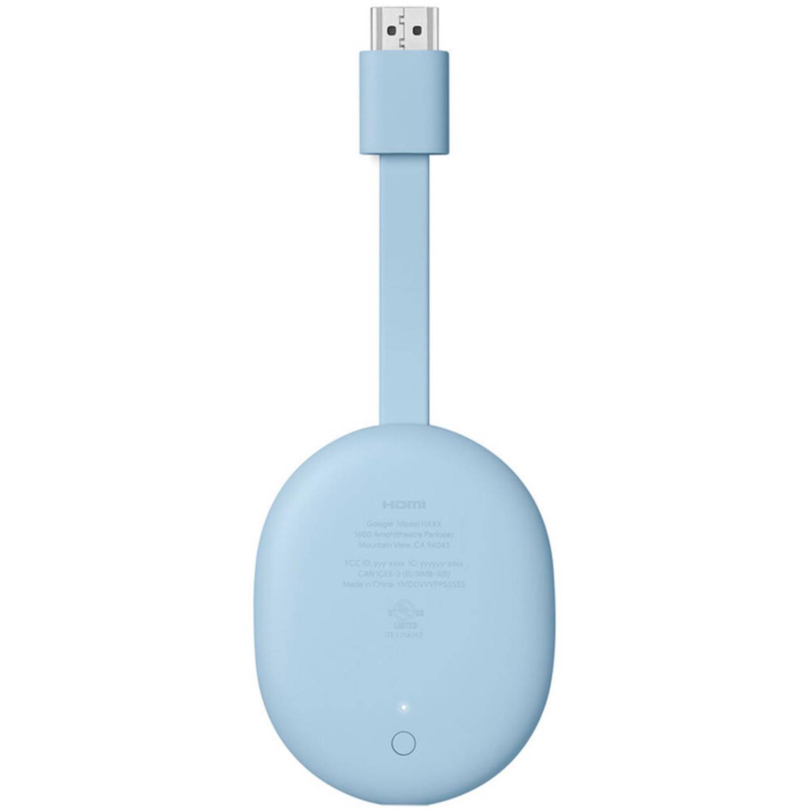 Google Chromecast 8GB 2GB RAM 4K HDR Google TV HDMI Bluetooth Sky Azul