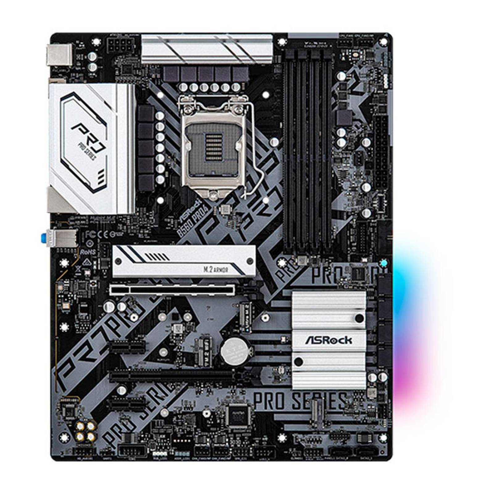 Tarjeta Madre ASROCK B560 PRO4 Intel 1200 DDR4 USB C