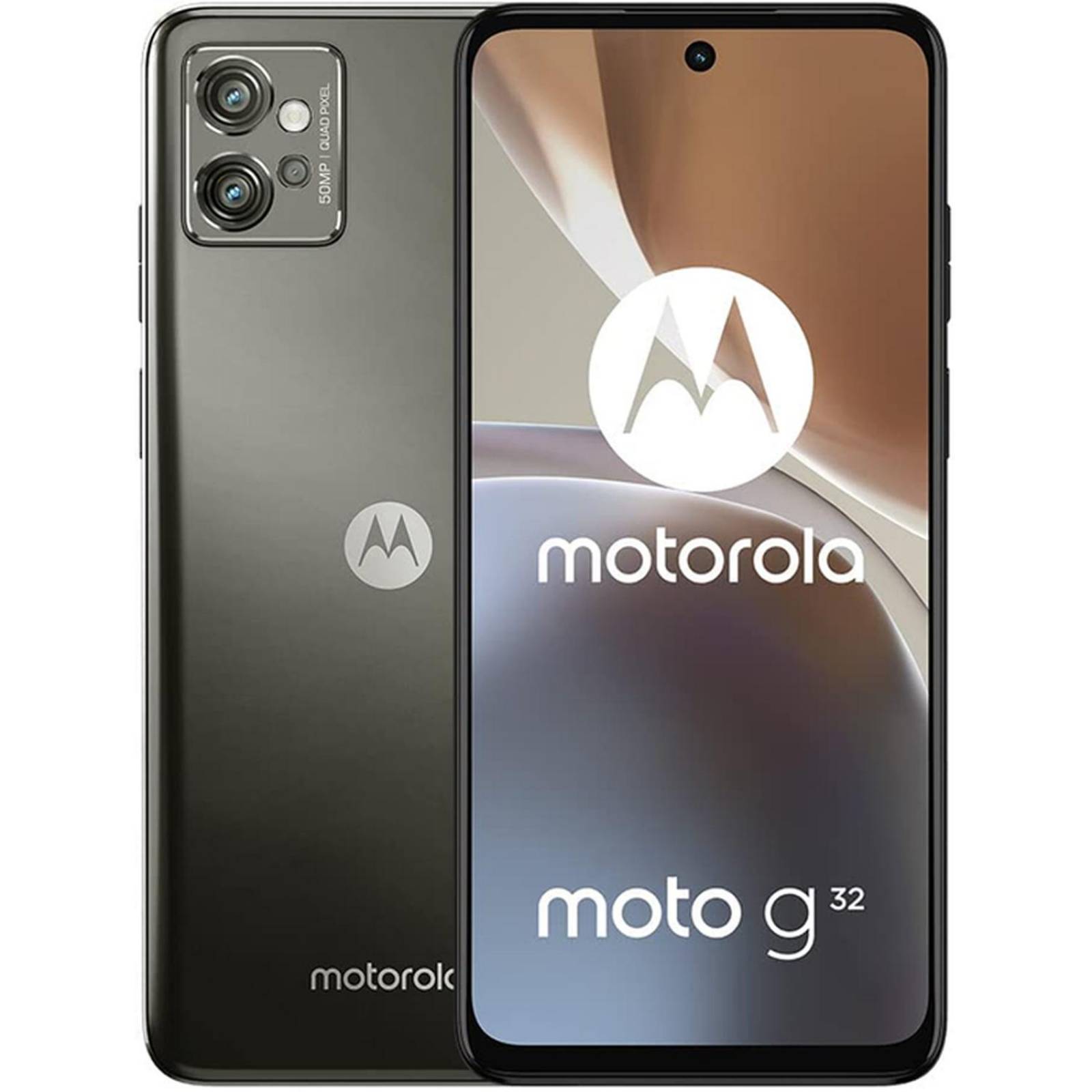 Celular MOTOROLA Moto G32 6GB 128GB 6.5" FHD+ 90 Hz 50 MP Gris Mineral Internacional 