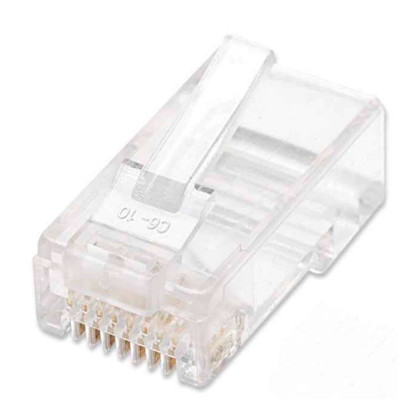 Conector INTELLINET RJ45 CAT 5E Bote con 100 Piezas 790055