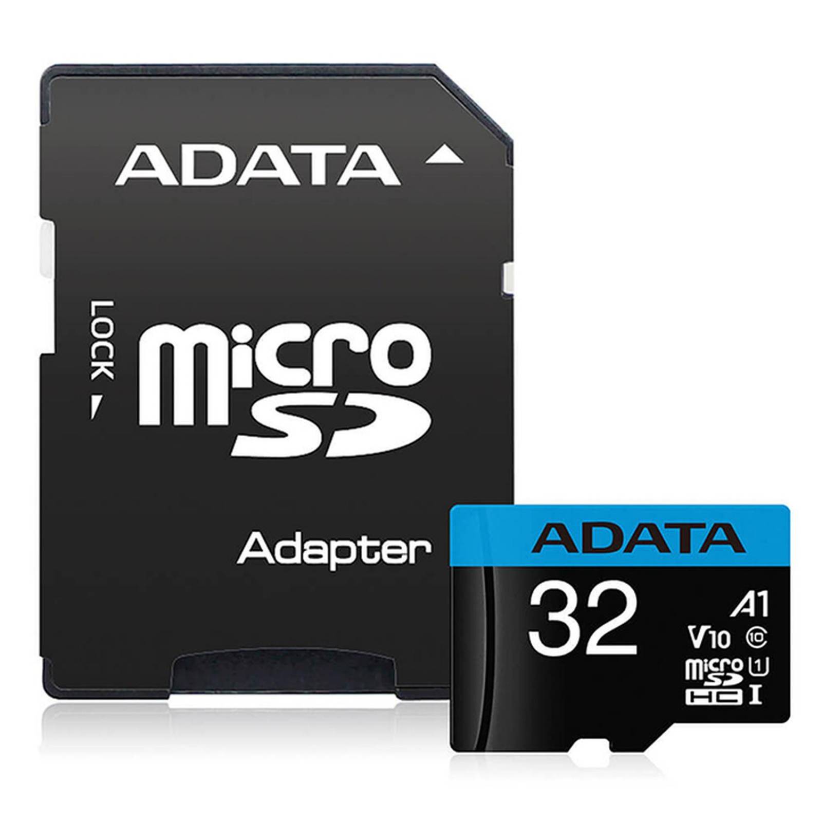 Memoria Micro SD 32GB ADATA Clase 10 Full HD V10 AUSDH32GUICL10A1-RA1 