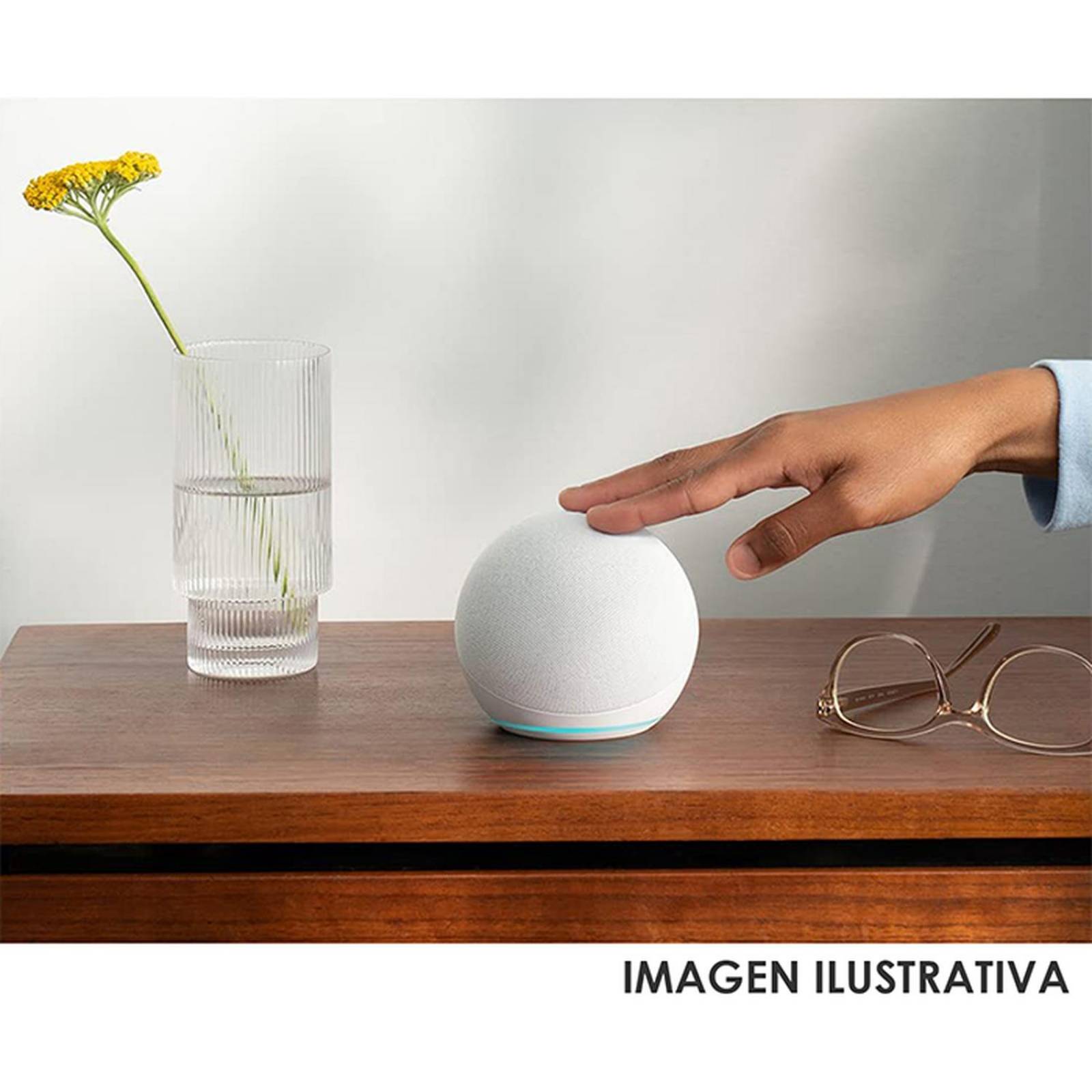 Bocina Asistente de Voz Alexa AMAZON Echo Dot 5ta Gen Blanco 