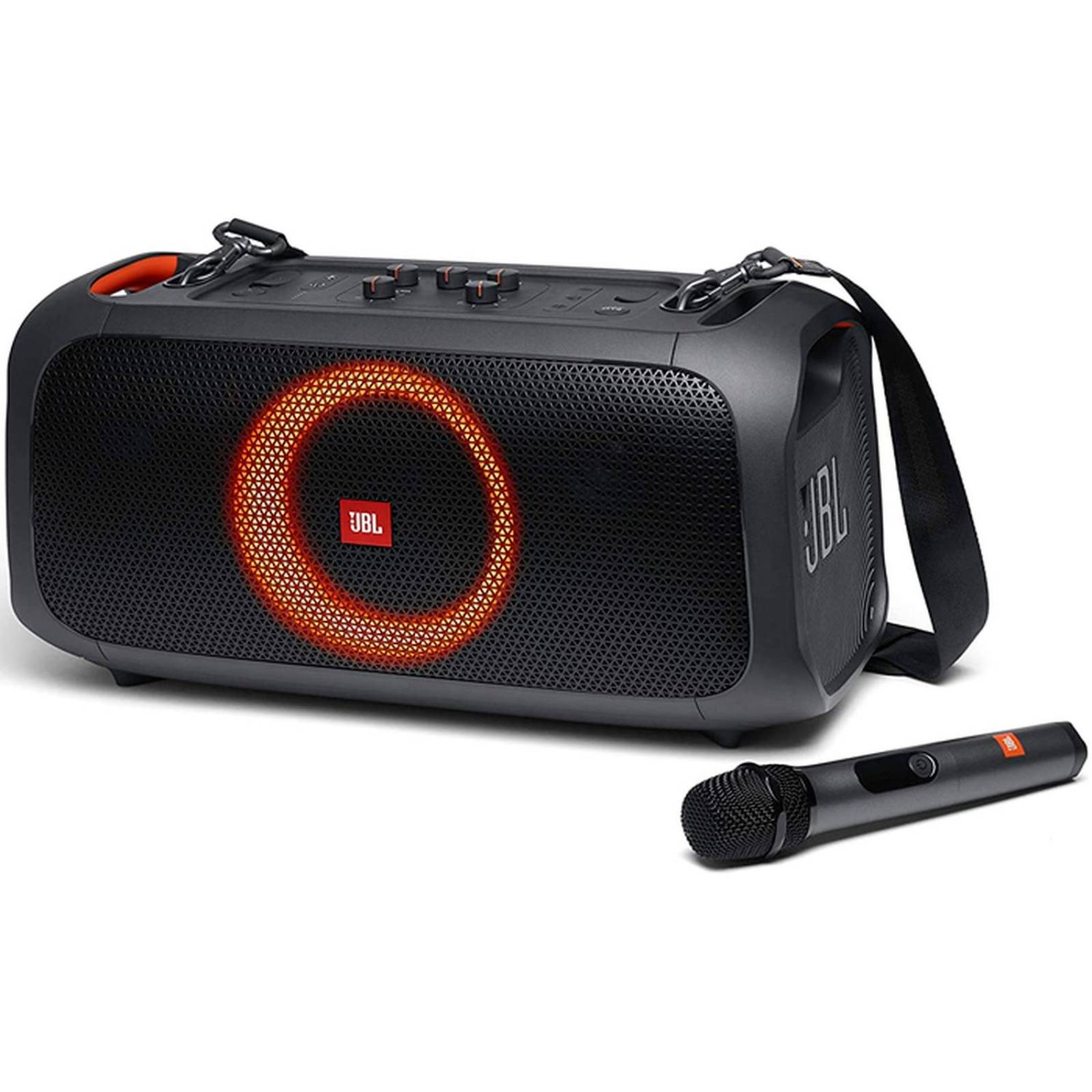 Bocina Bluetooth JBL Partybox On-The-Go micrófono Portatil