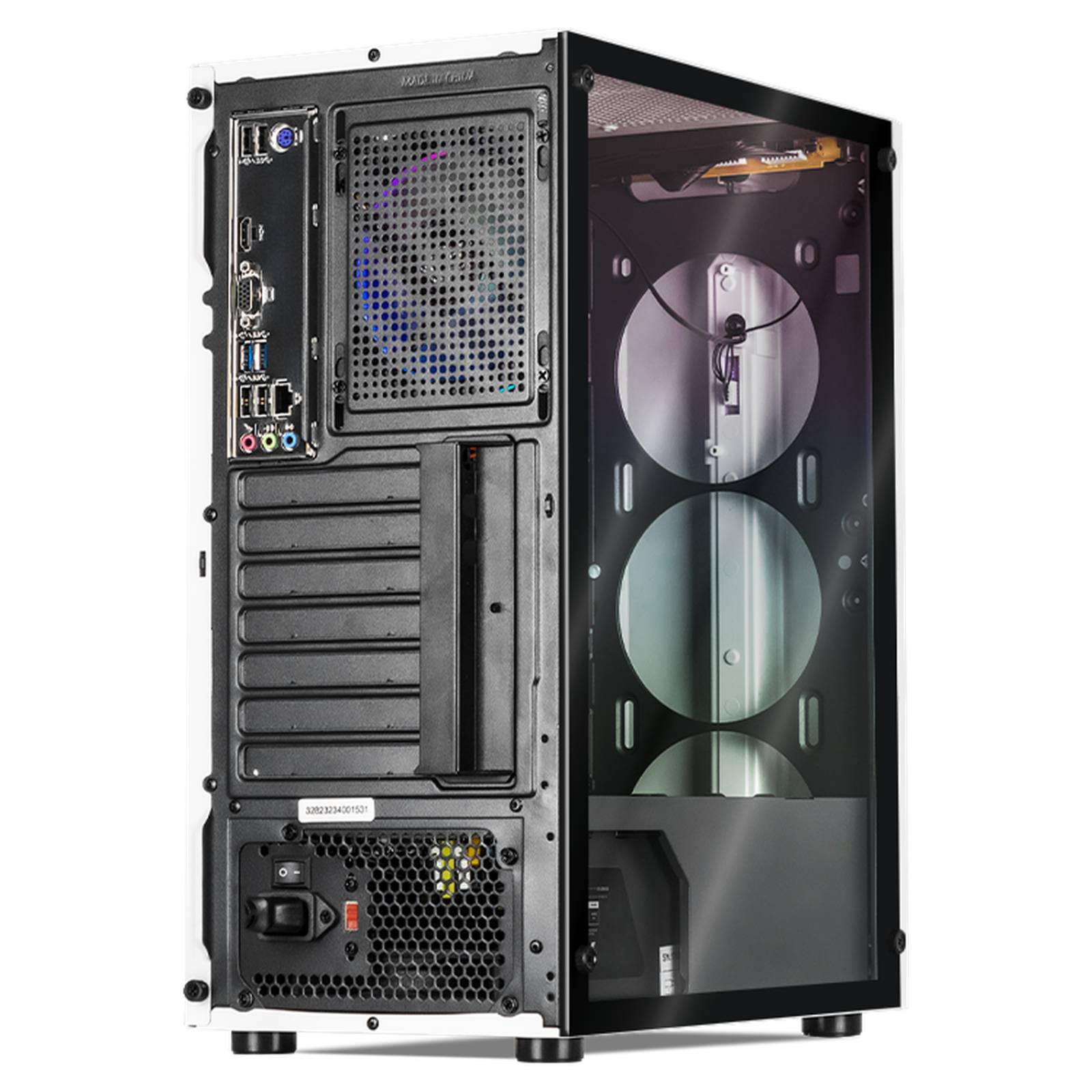 Xtreme PC Gamer AMD Radeon Vega Renoir Ryzen 5 5600G 8GB SSD 250GB Monitor 23.8 WIFI White 