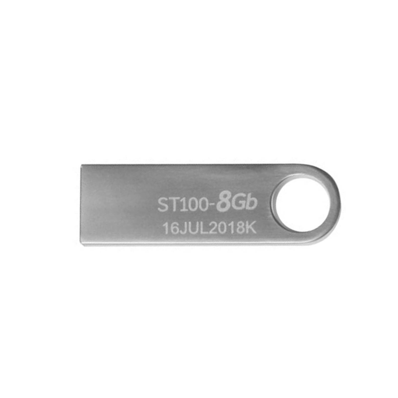 Memoria USB STYLOS 2.0 8GB Metalica Plata STMUSB1B 