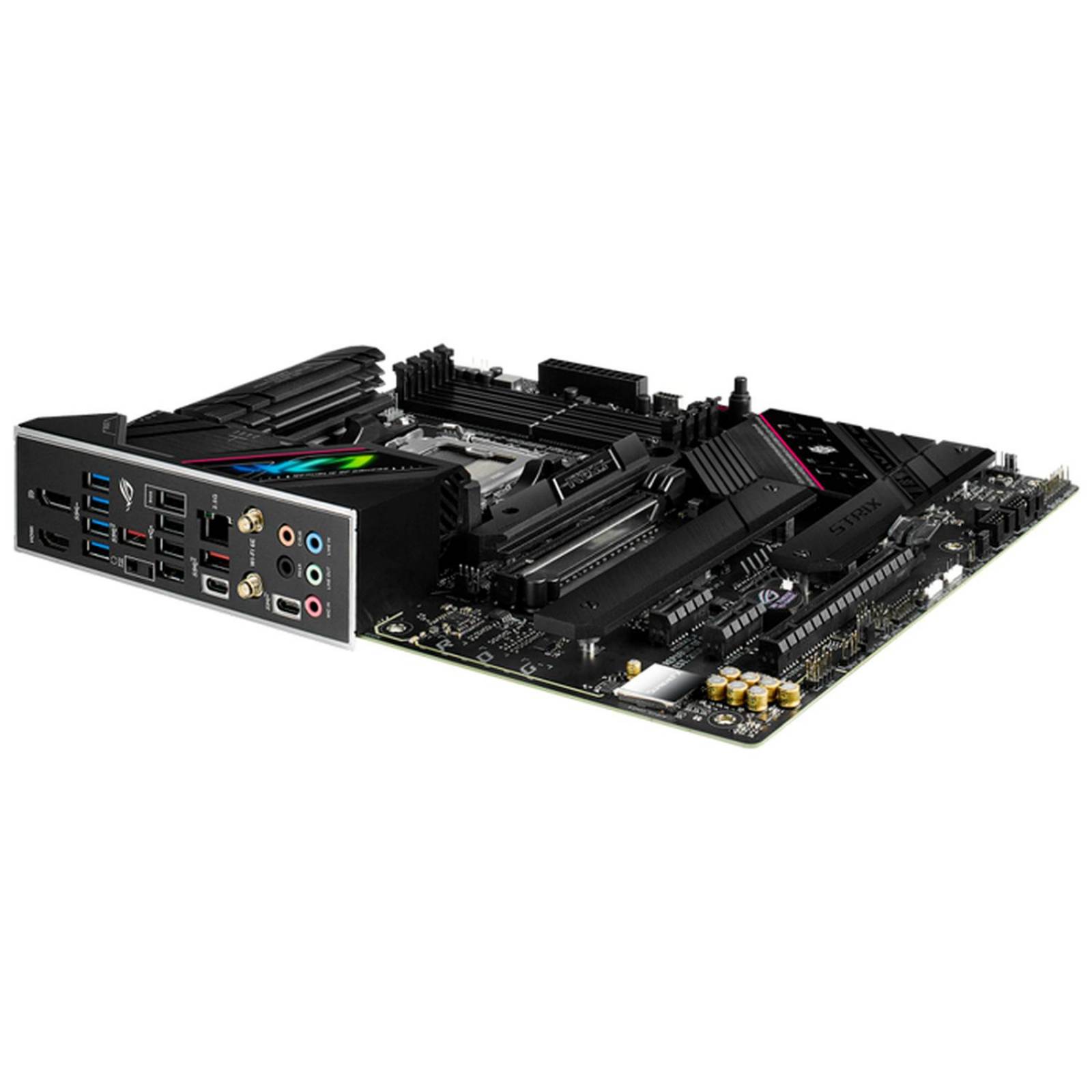 Tarjeta Madre ASUS ROG STRIX B650E-F GAMING WIFI AM5 4x DDR5 3x M.2 PCIe 5.0 USB-C WIFI 6E BT 5.2 ATX 