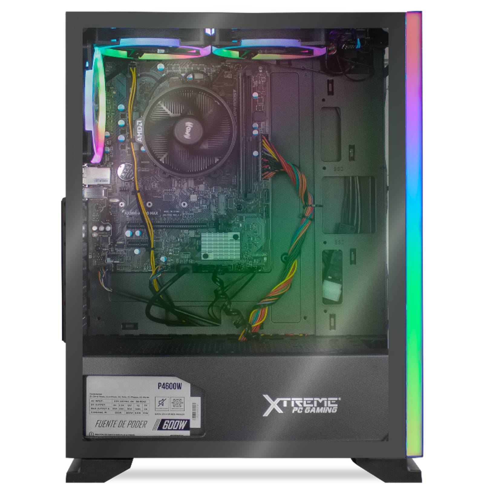 Xtreme PC Gamer AMD Radeon Vega Renoir Ryzen 5 4600G 8GB 1TB WIFI Black 
