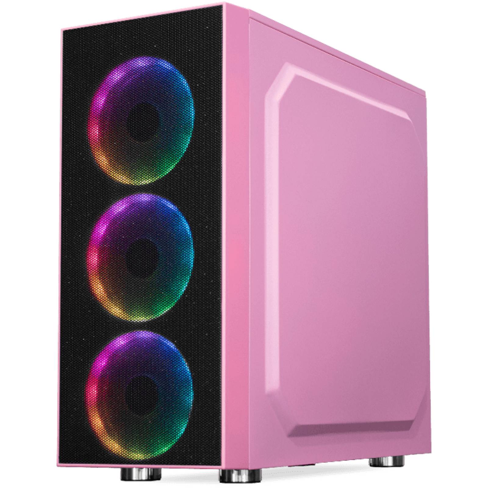 Computadora Xtreme Pc Gaming Color Rosa Amd Radeon Vega Renoir