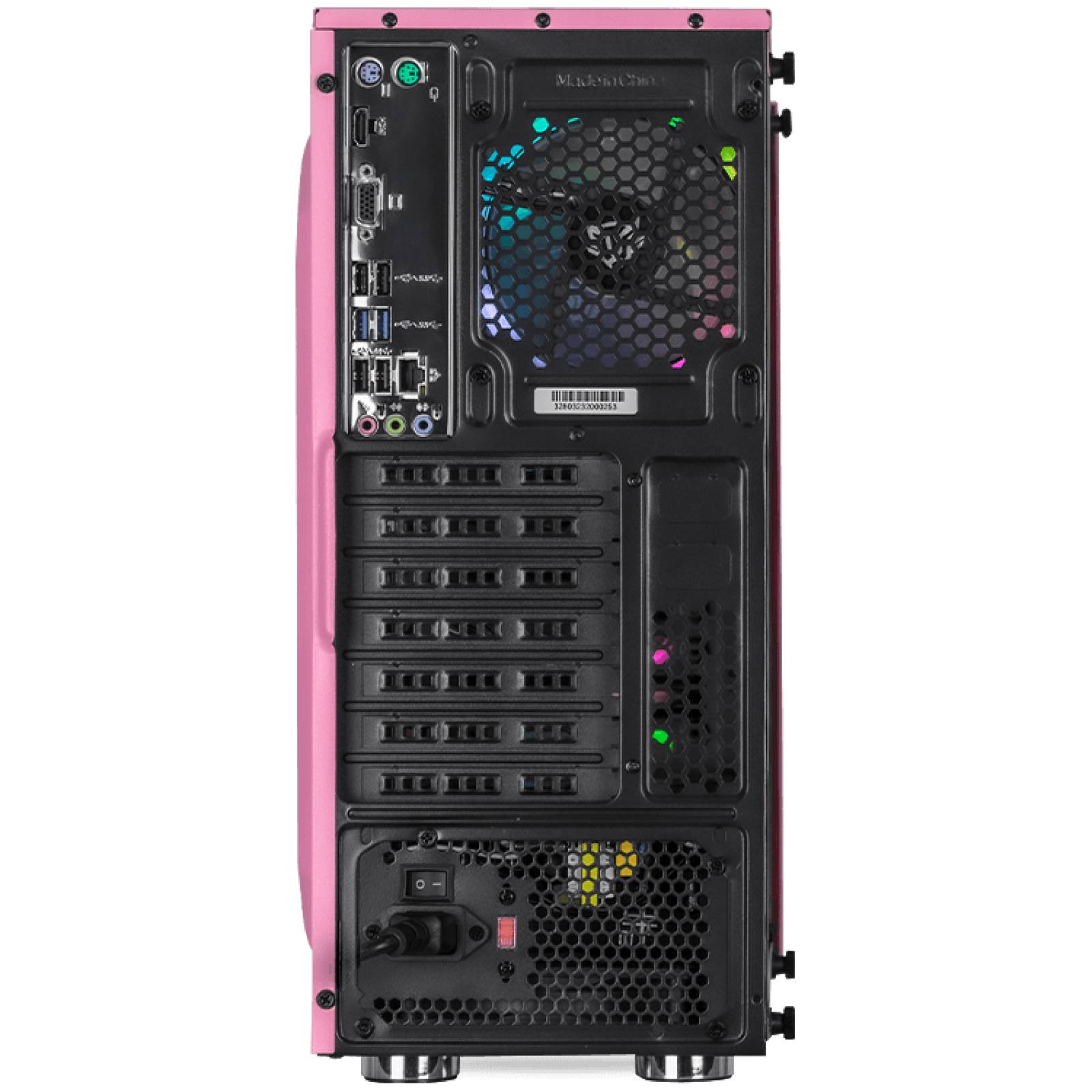 Xtreme PC Gaming Computadora Intel Core I7 11700 16GB SSD 250GB 2TB RGB WIFI Pink