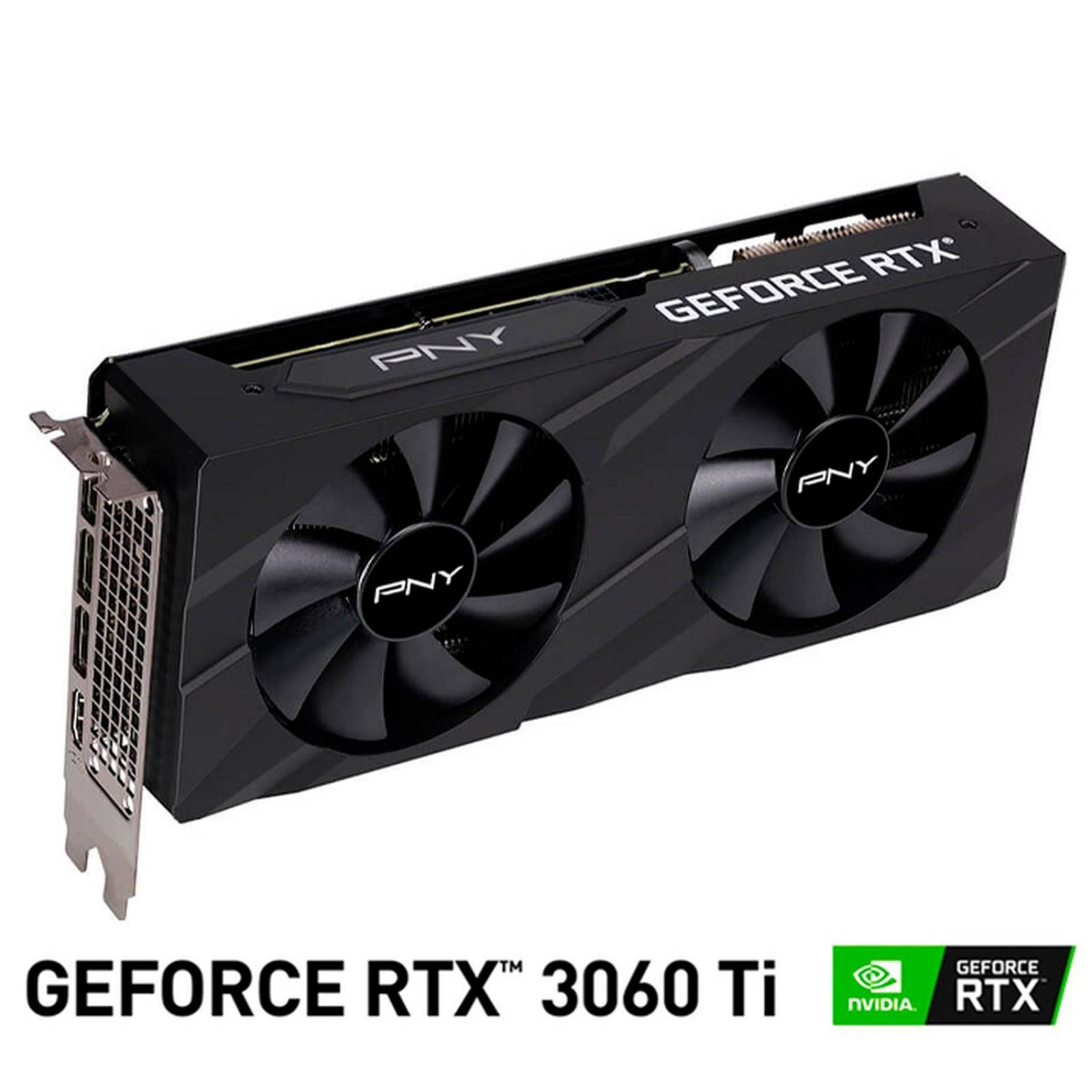 Tarjeta de Video PNY GeForce RTX 3060 Ti 8GB GDDR6X VERTO Dual Fan LHR VCG3061T8LDFBPB1 