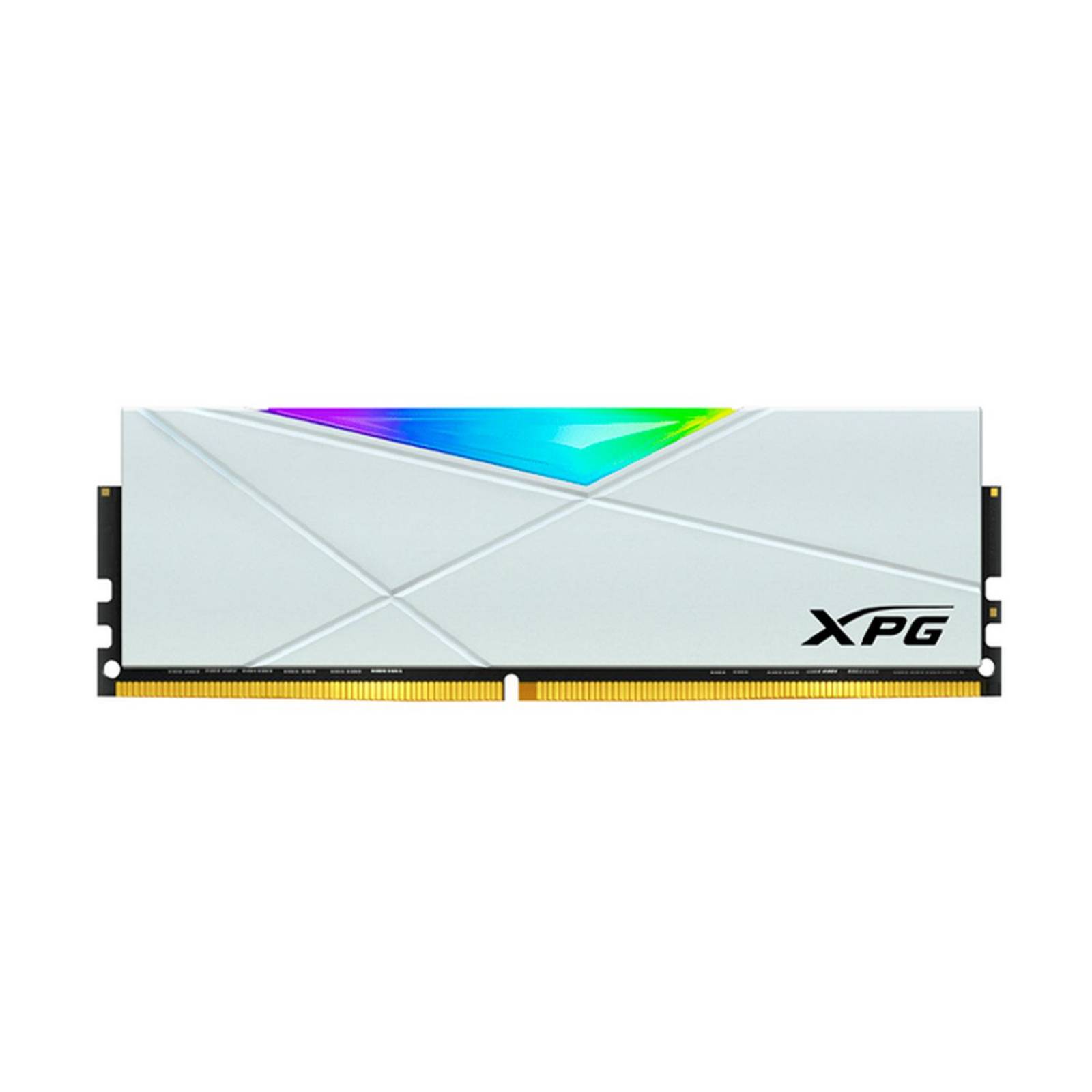 Memoria RAM DDR4 8GB 3200MHz XPG SPECTRIX D50 RGB Blanco AX4U32008G16A-SW50