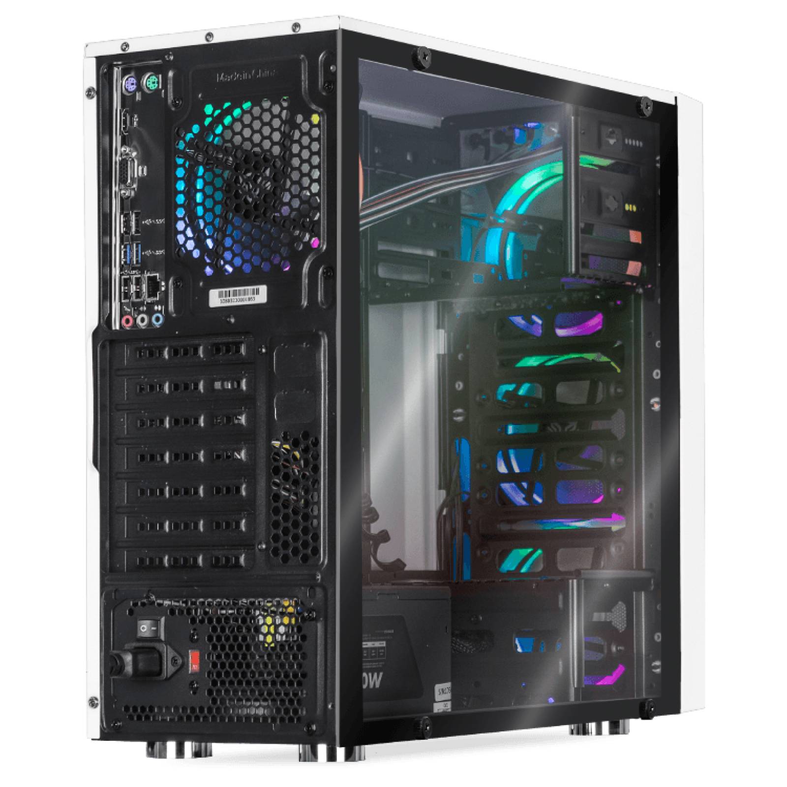 Xtreme PC Gaming Intel Core I7 11700 16GB SSD 500GB Monitor 23.8 WIFI White