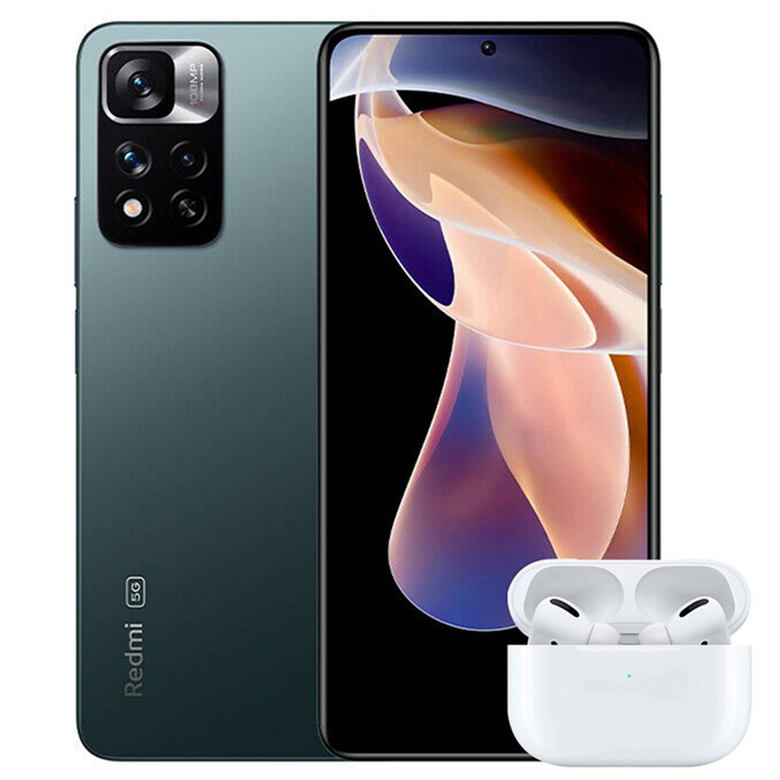 Celular XIAOMI Redmi Note 11 Pro+ 5G 8GB 256GB Audifonos Inalambricos