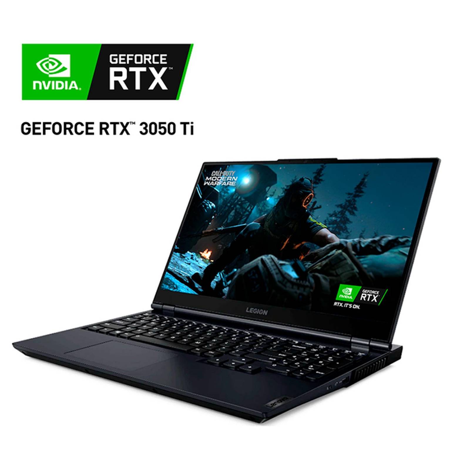 Laptop Gamer LENOVO Legion 5 Ryzen 5 5600H RTX 3050 Ti 8GB RAM 512GB SSD 15.6 IPS 82JW00Q7US 