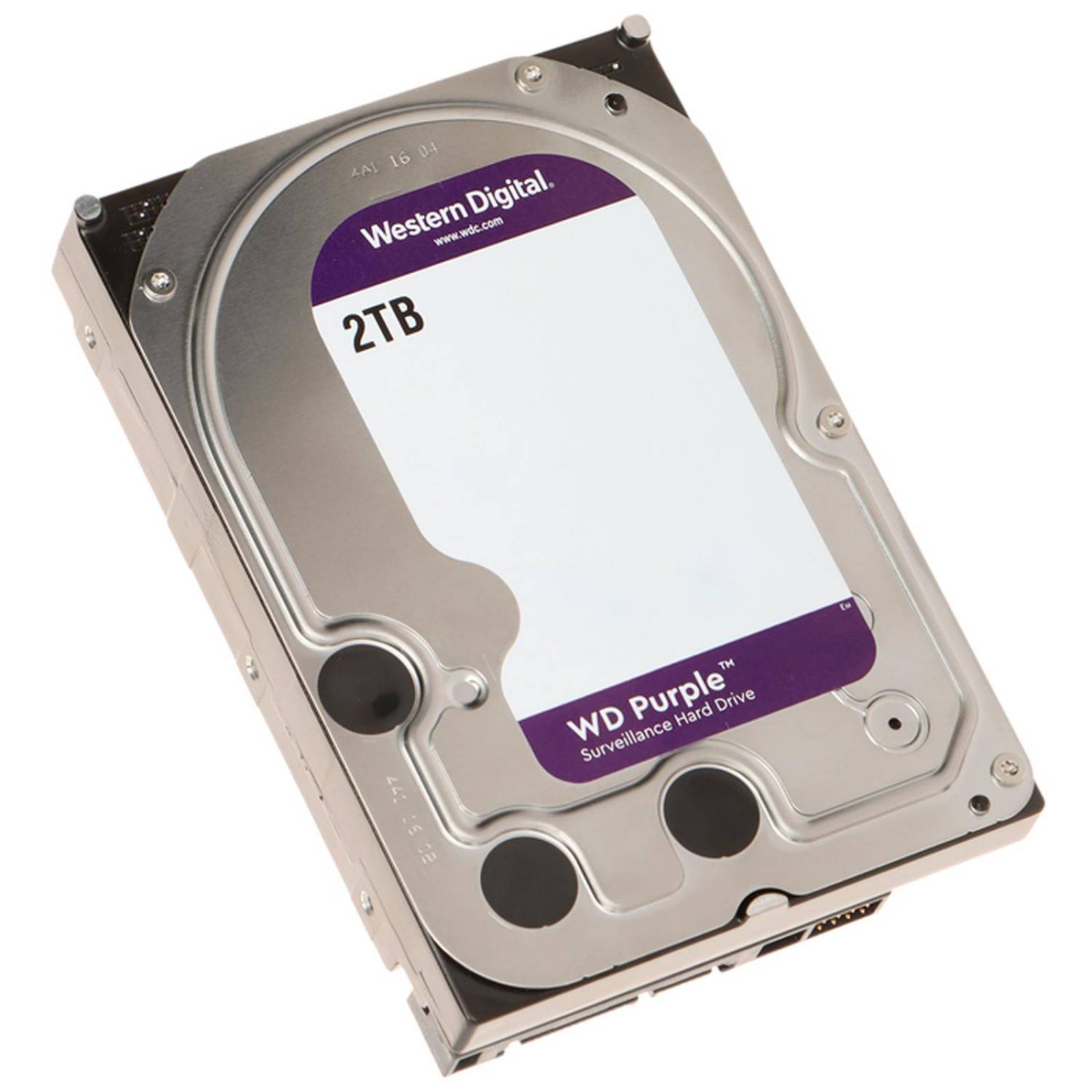Disco Duro Interno 2TB WESTERN DIGITAL PURPLE 5400RPM 3.5" SATA WD20PURX NP 0Hrs