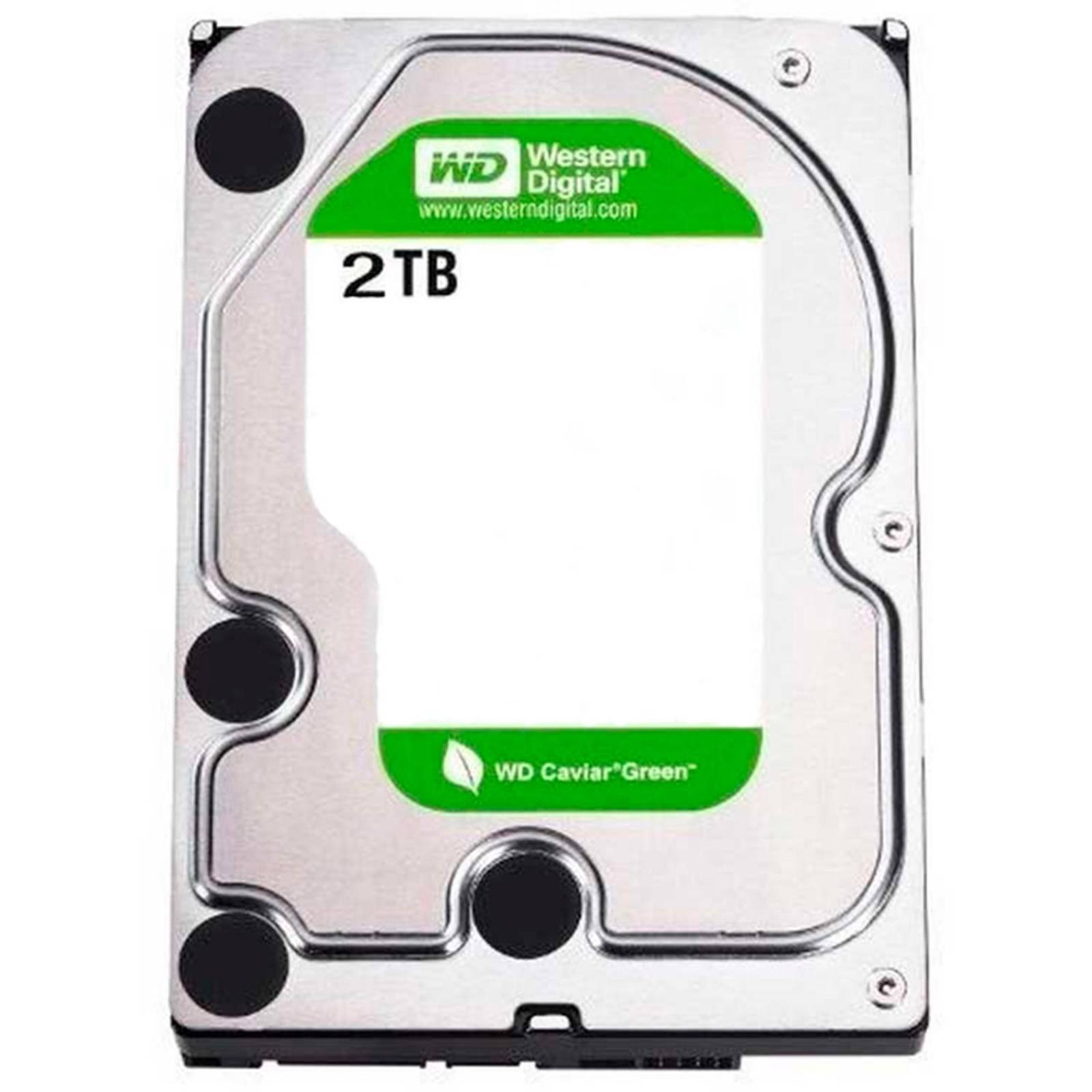 Disco Duro Interno 2TB WESTERN DIGITAL 3.5 5400RPM SATA New Pull 0Hrs Green WD20EARX 