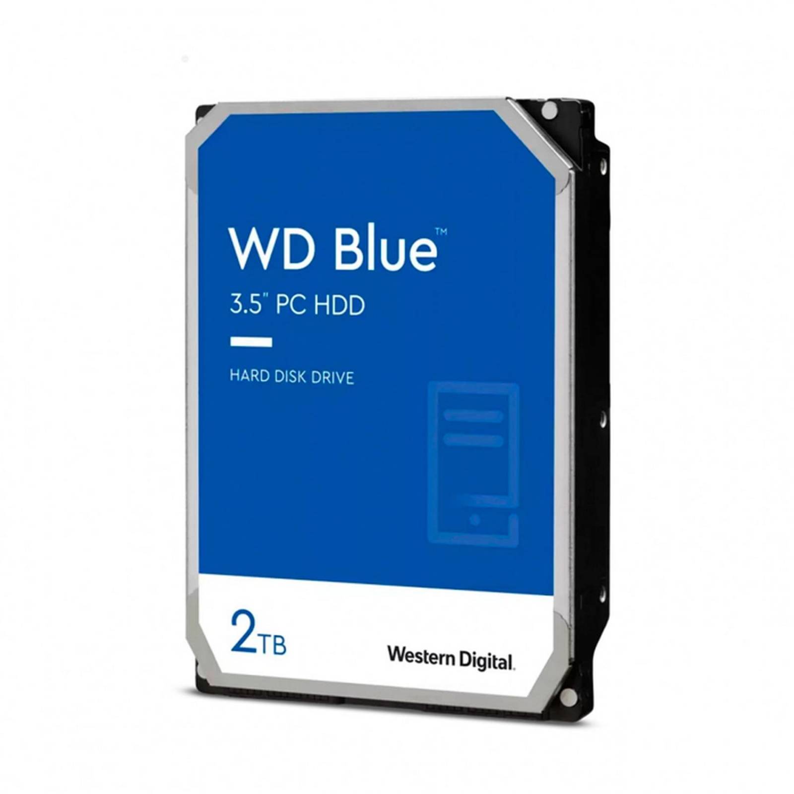 Disco Duro Interno 2TB WESTERN DIGITAL BLUE 5400RPM 3.5" SATA WD20EZBX NP 0Hrs