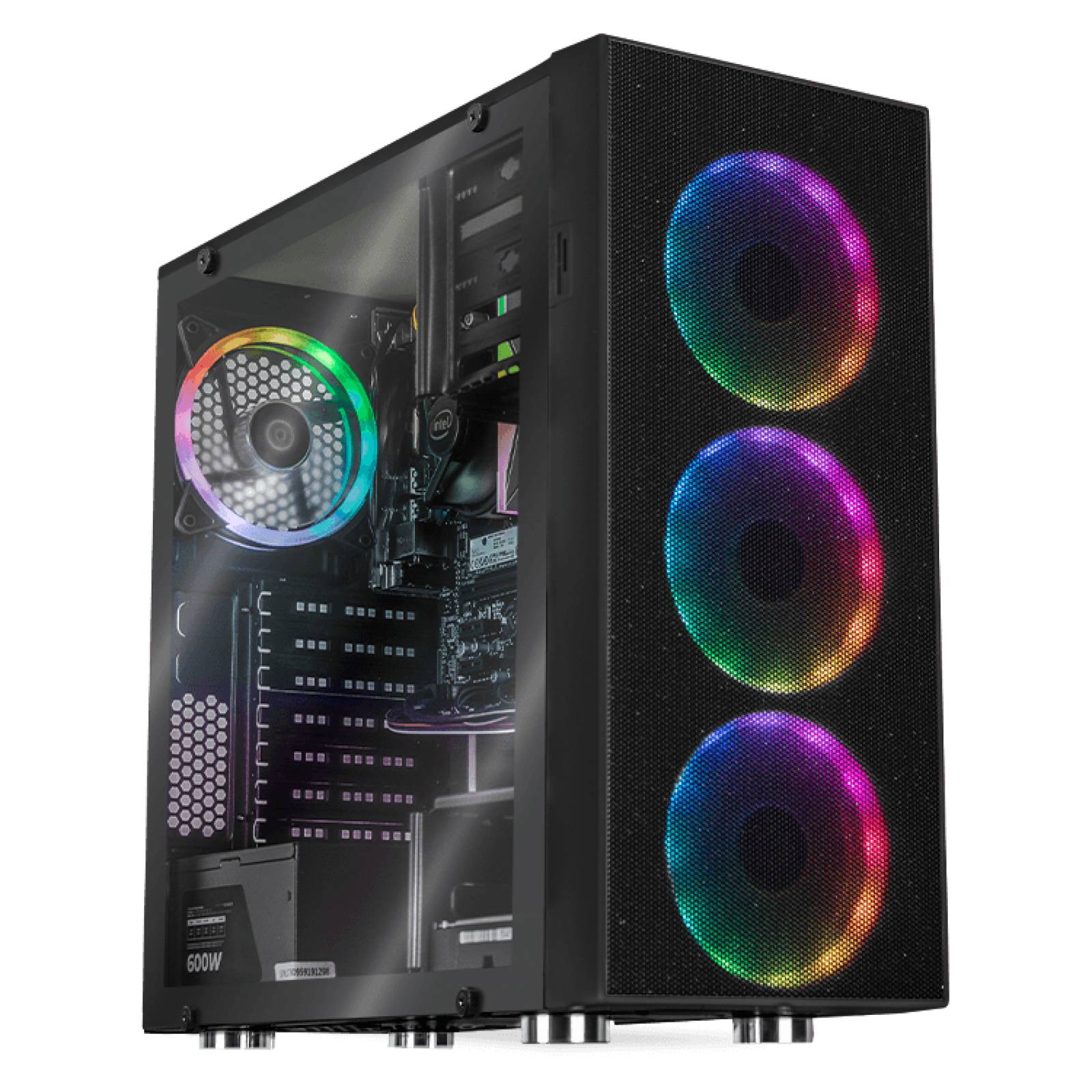 Xtreme PC Gaming Computadora Intel Core I7 11700 16GB SSD 250GB 2TB RGB WIFI Black 