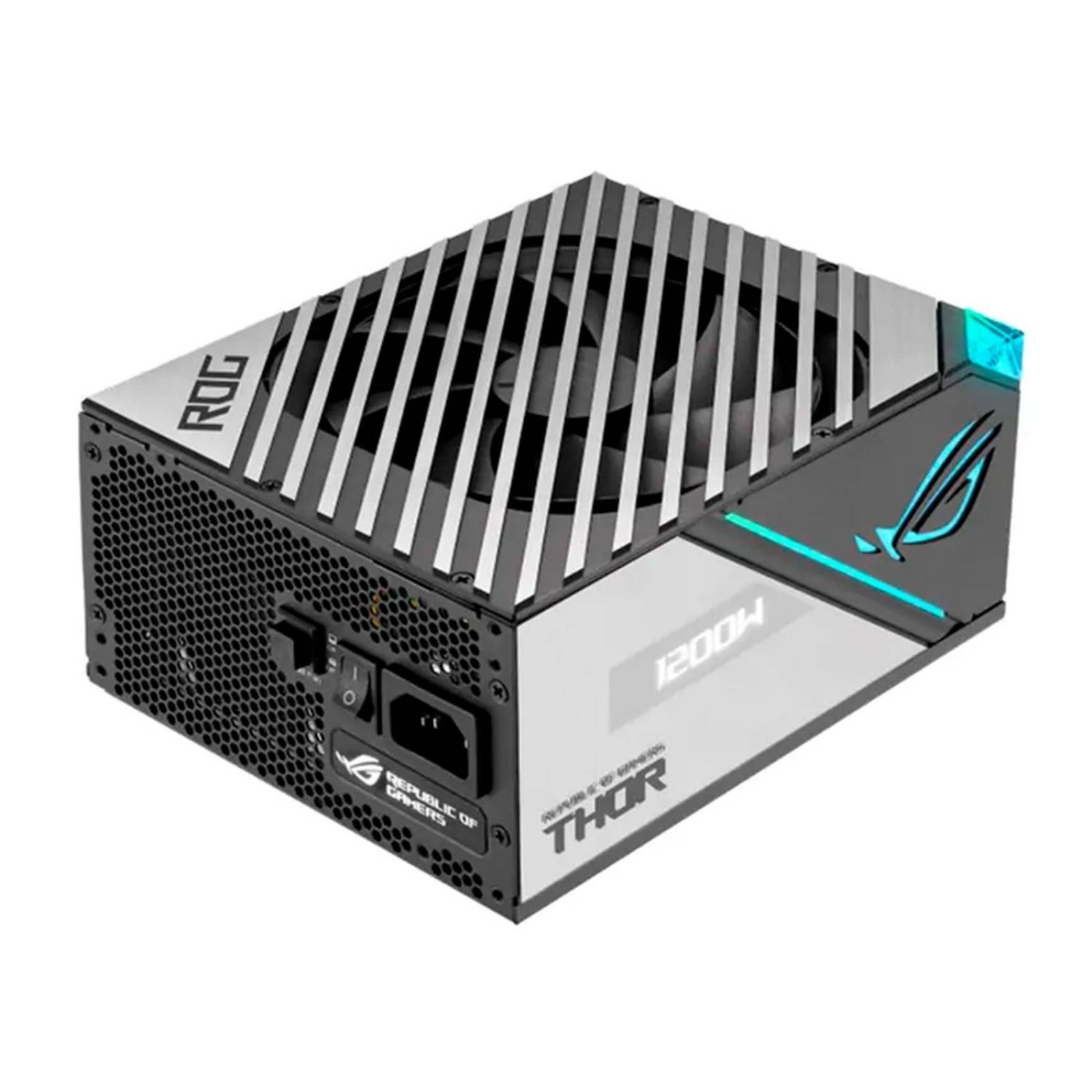 Fuente de poder PC Gamer 1200W ASUS ROG Thor 80 Plus Platinum II Modular ROG-THOR-1200P2-GAMING 