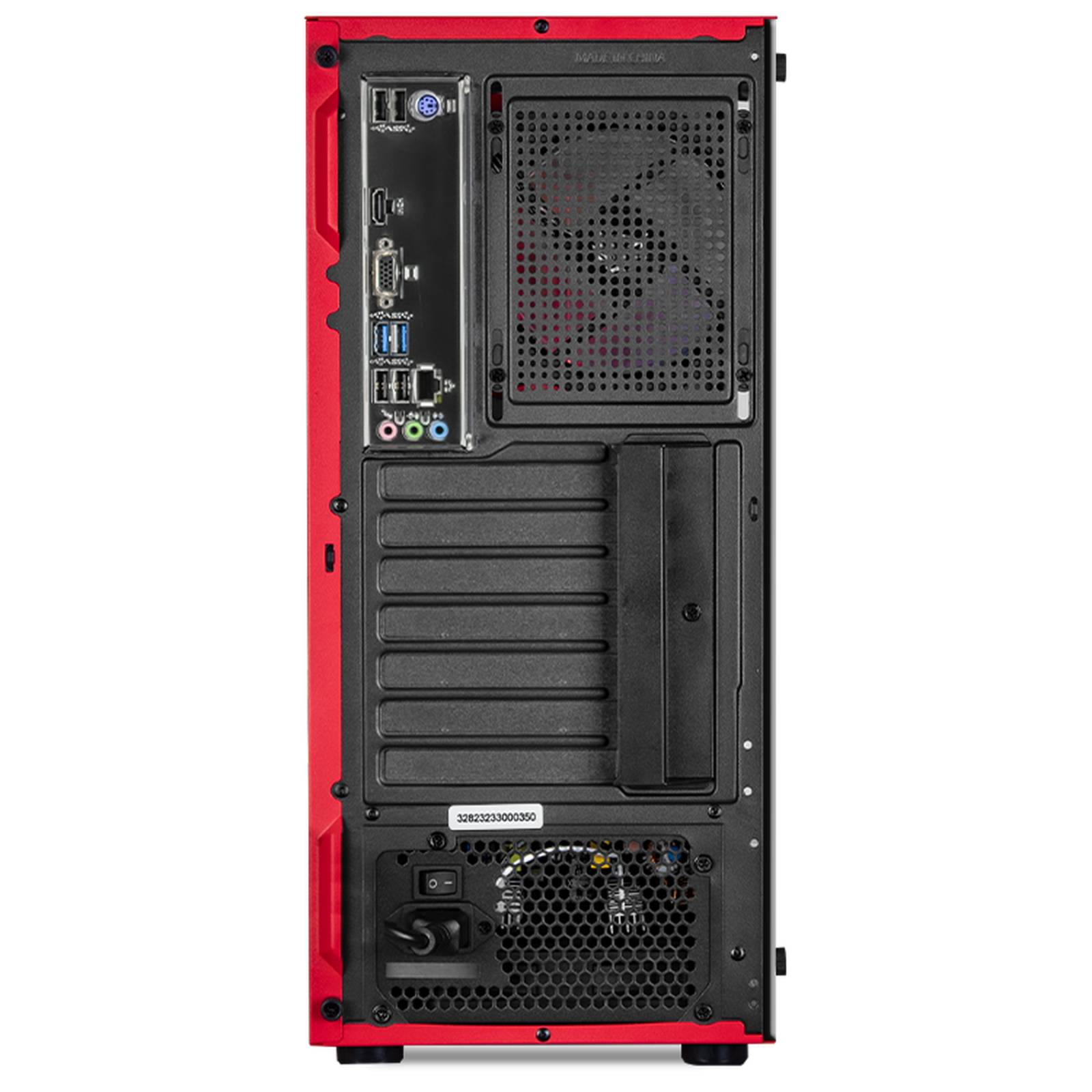 Xtreme PC Gamer AMD Radeon Vega Renoir Ryzen 5 5600G 8GB SSD 250GB Monitor 23.8 WIFI Red 