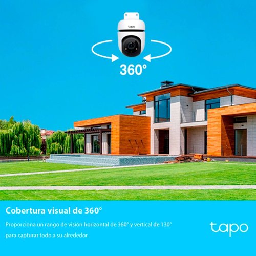 Camara Vigilancia Wifi TP-LINK TAPO C500 exterior Full HD Giro 360 hasta 29 metros 
