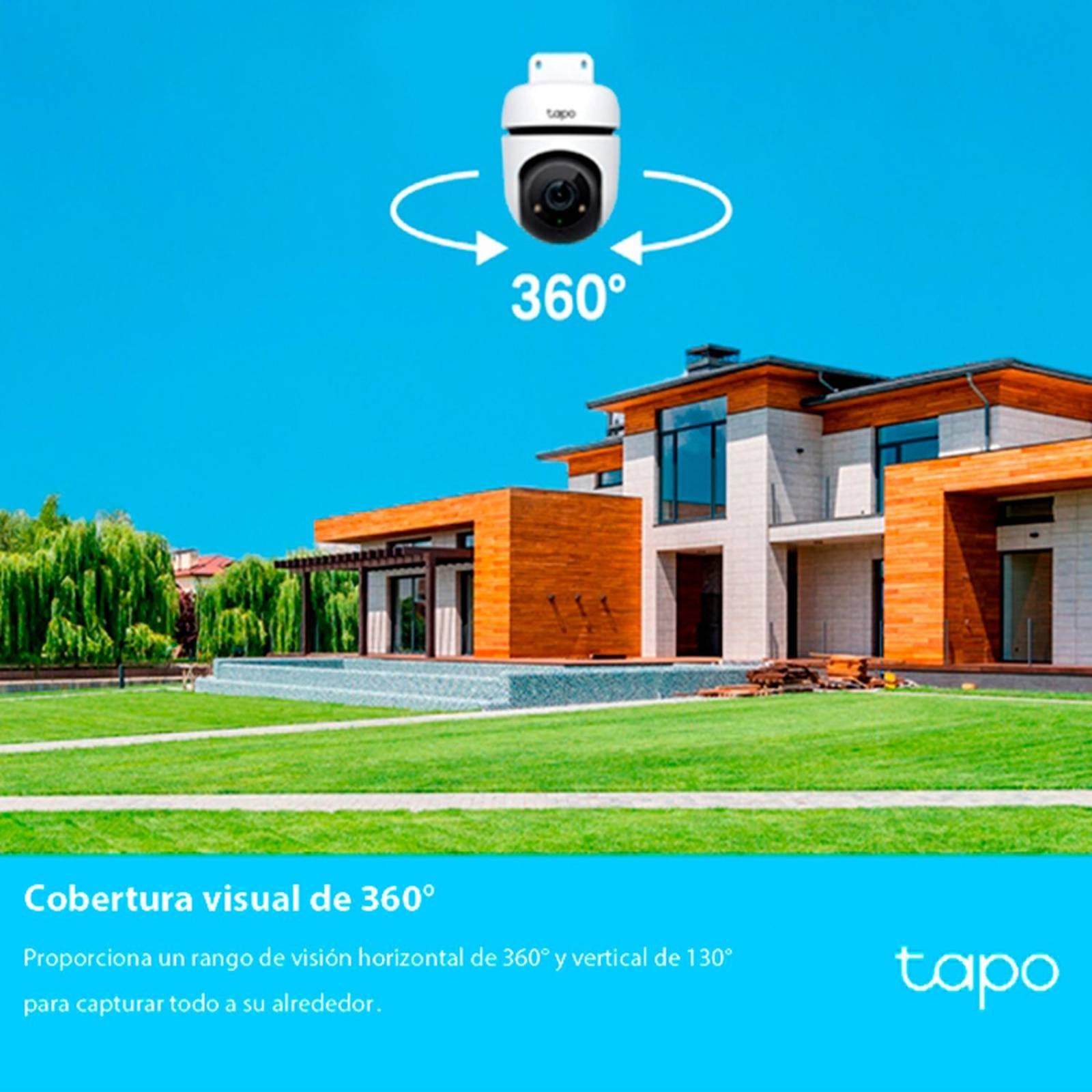 Camara Vigilancia Wifi TP-LINK TAPO C320WS exterior 2K hasta 8 dias de  respaldo en grabación