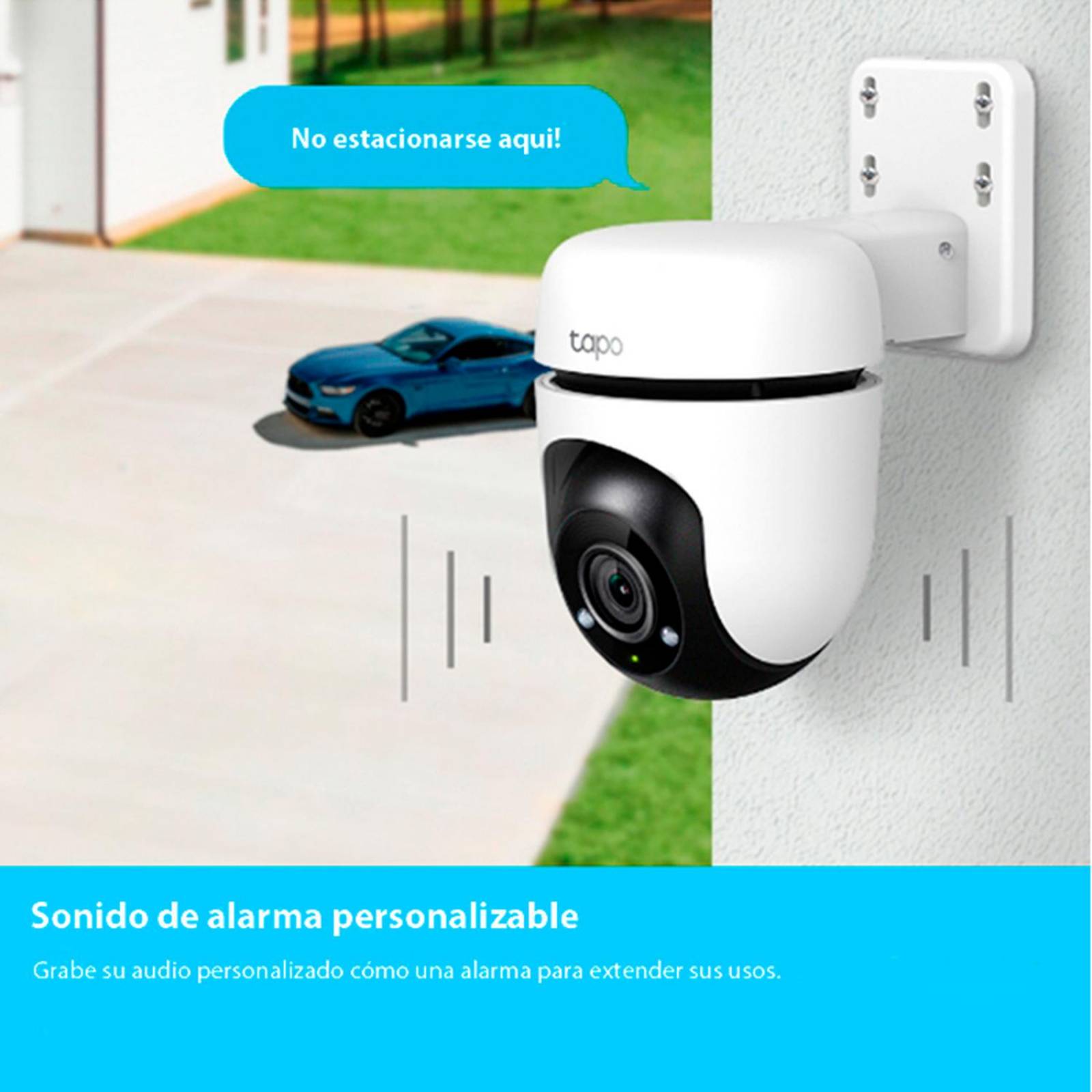 Camara Vigilancia Wifi TP-LINK TAPO C500 exterior Movimiento 360 Full HD hasta 6 dias de grabación 