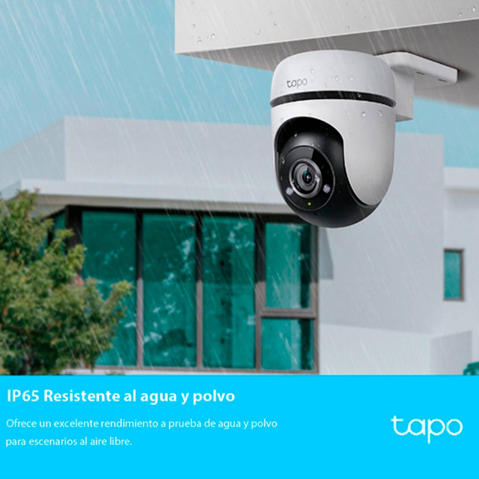 Camara Vigilancia Wifi TP-LINK TAPO C500 exterior Movimiento 360 Full HD hasta 6 dias de grabación 