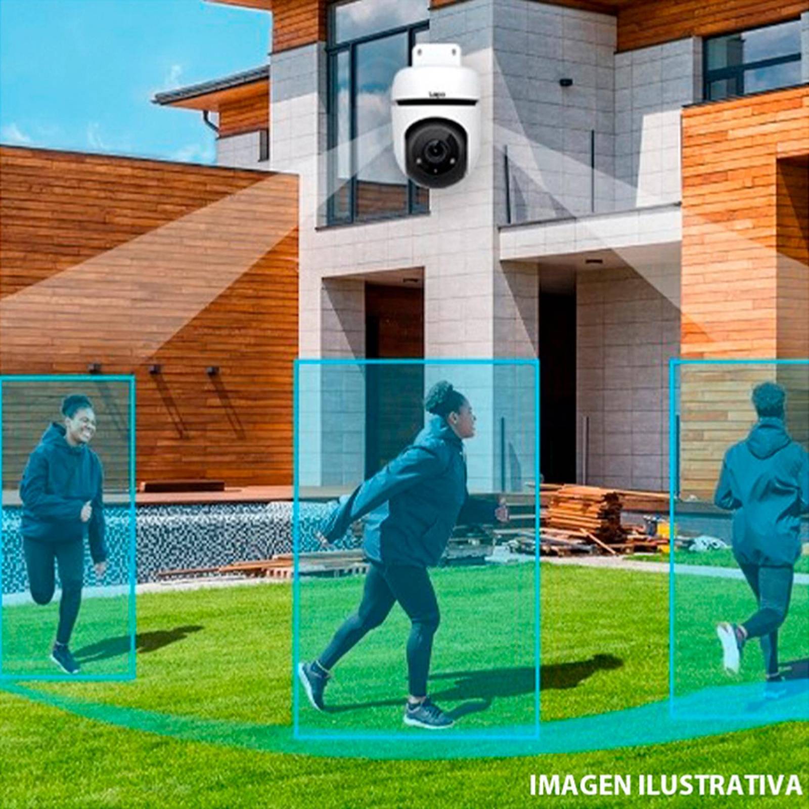 Camara Vigilancia Wifi TP-LINK TAPO C500 exterior Movimiento 360 Full HD hasta 6 dias de grabación 