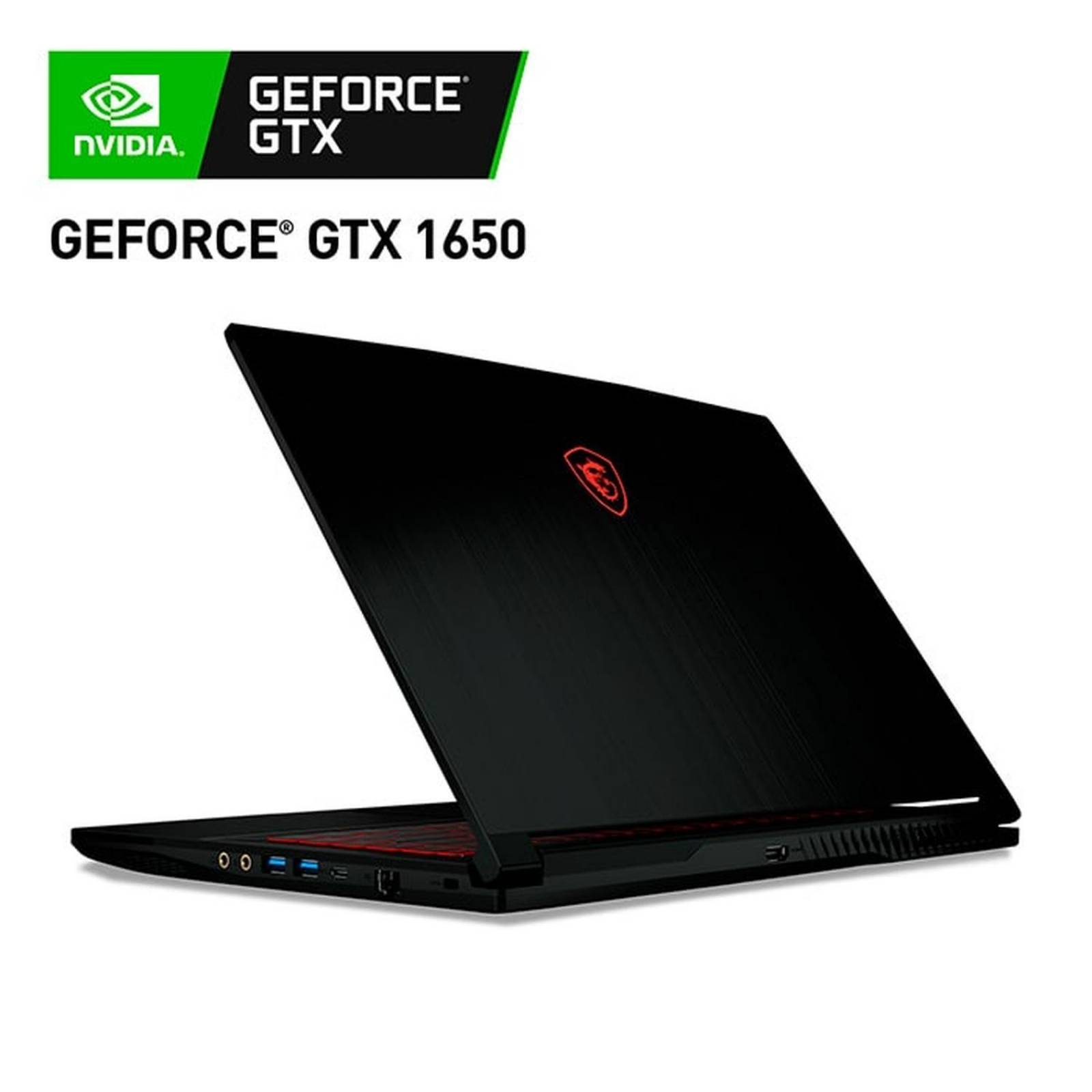 Laptop Gamer MSI GF63 GTX 1650 Core I5 10300H 16GB 256GB M.2 1TB 15.6 10SCXR-222-16 Reacondicionado