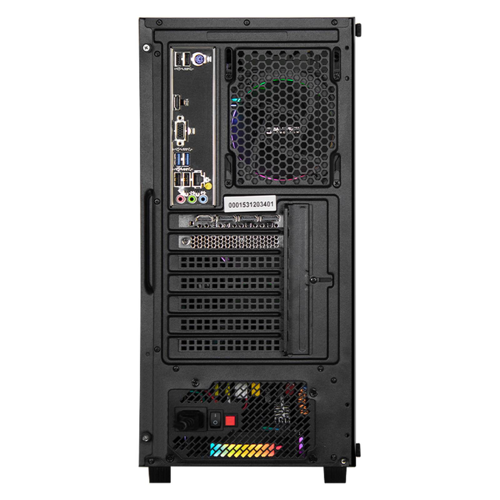 Xtreme PC Gaming Geforce RTX 3050 AMD Ryzen 5 3600 16GB SSD 250GB 2TB WIFI RGB 