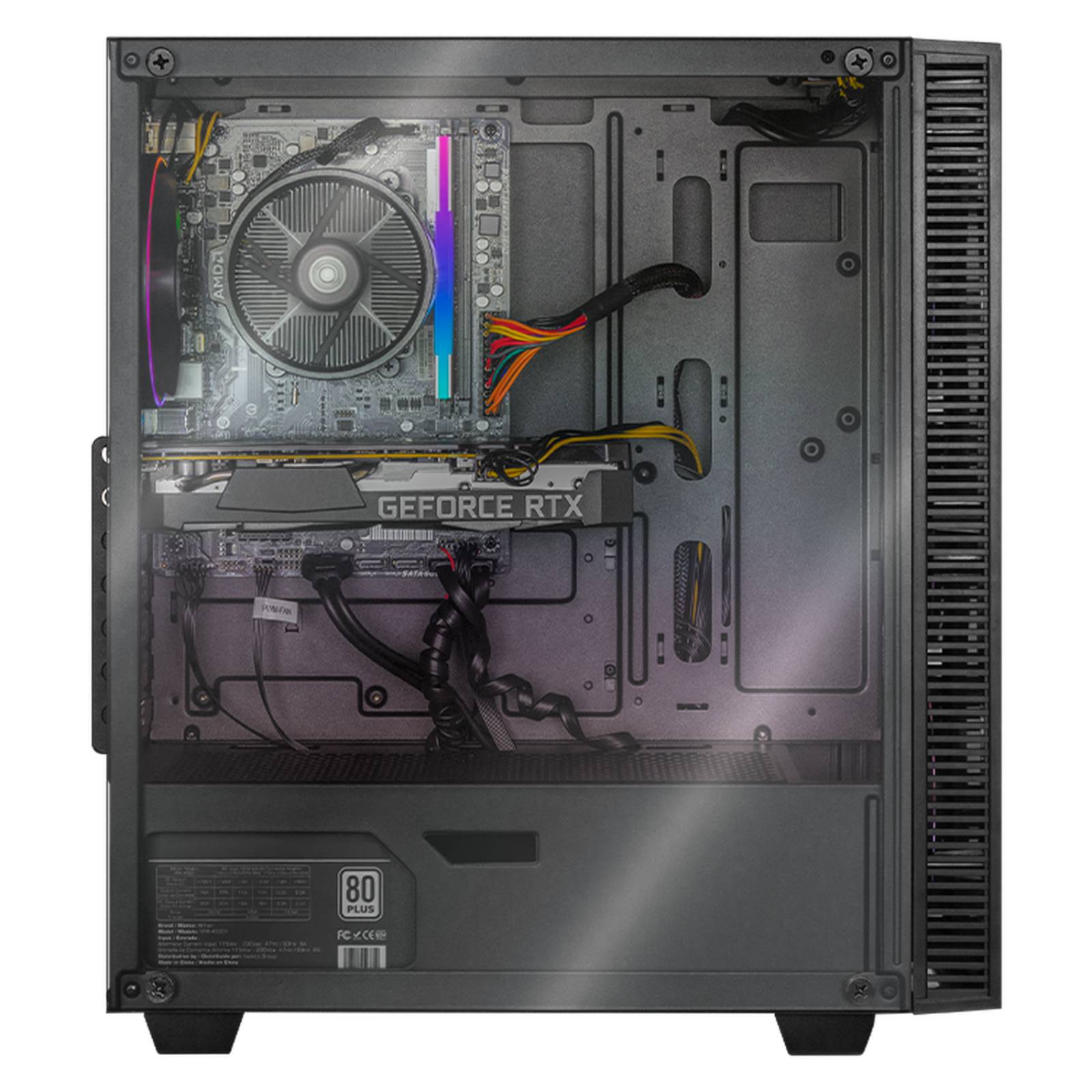 Xtreme PC Gaming Geforce RTX 3050 AMD Ryzen 5 3600 16GB SSD 250GB 2TB WIFI RGB 