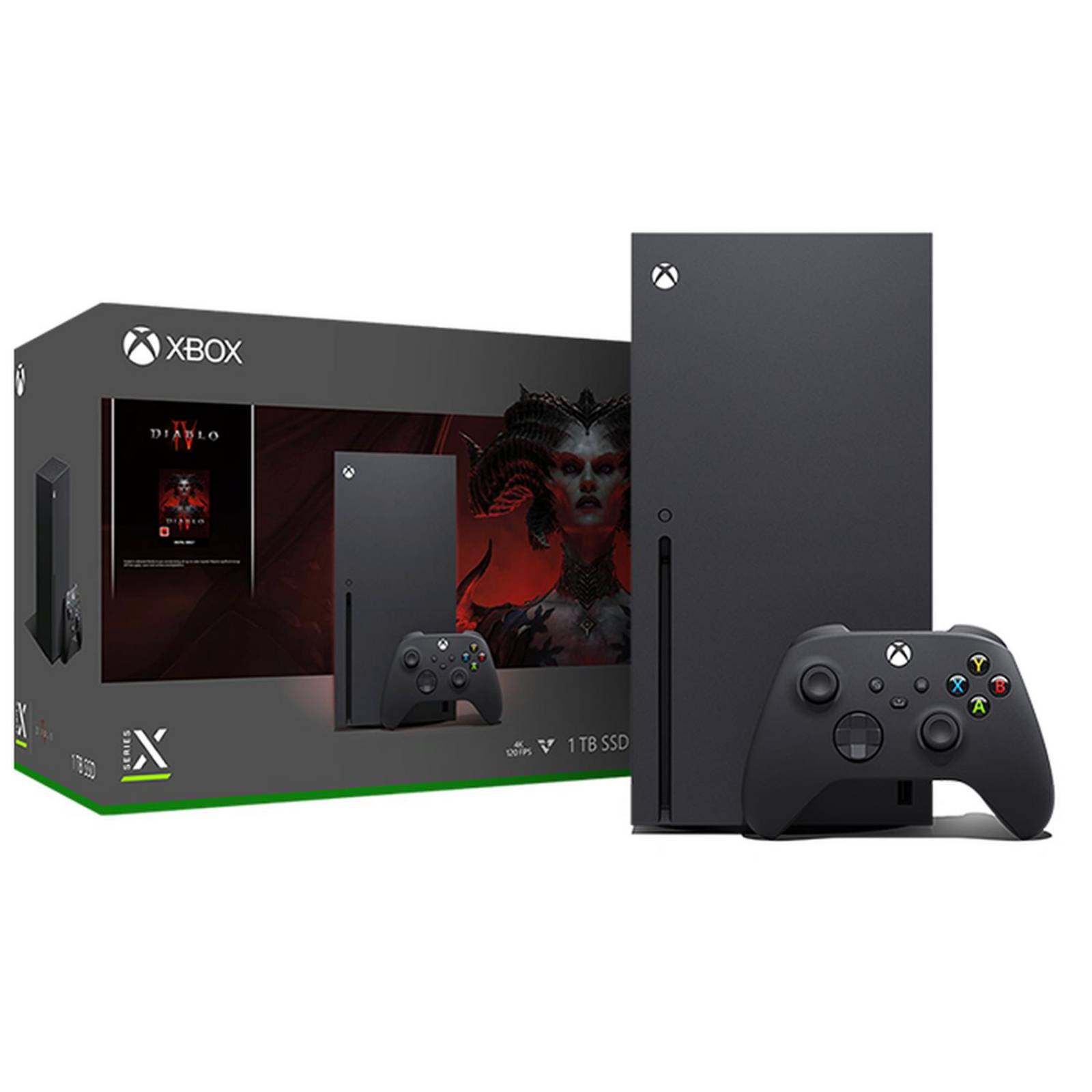 Consola XBOX Series X 1TB SSD 4K 120 FPS Bundle Diablo IV 