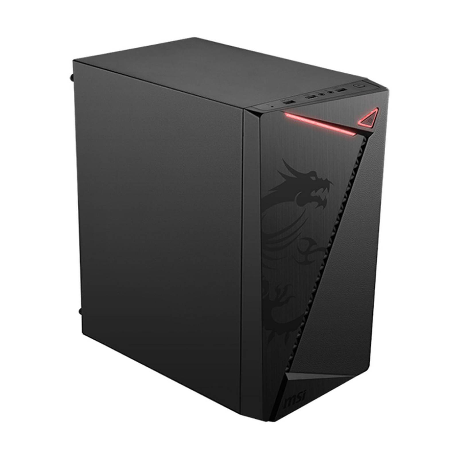 Gabinete Gamer MSI MAG SHIELD M301 Media Torre Micro ATX USB 3.2 