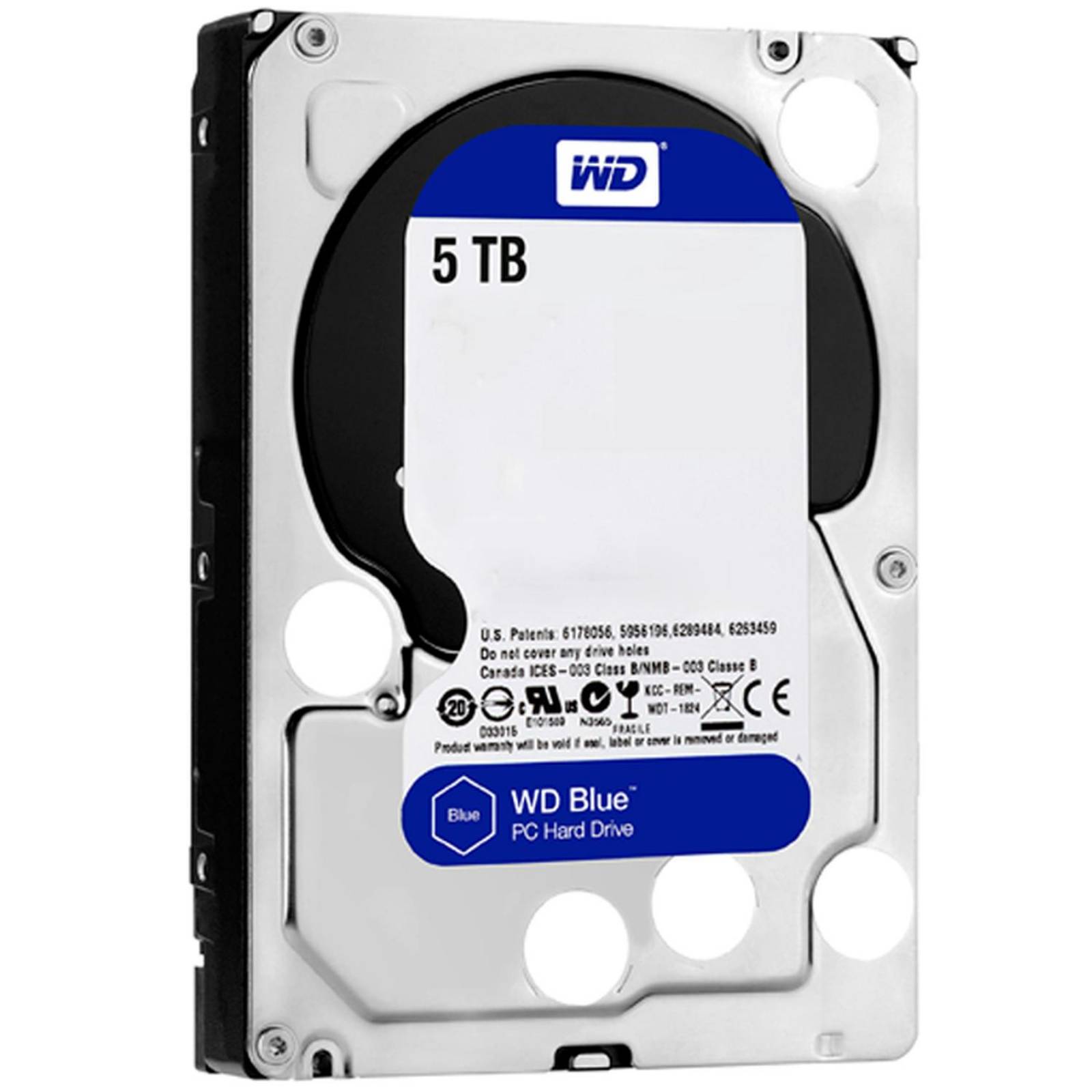 Disco Duro Interno 5TB WESTERN DIGITAL 3.5 5400RPM SATA WD50EZRZ Reacondicionado 
