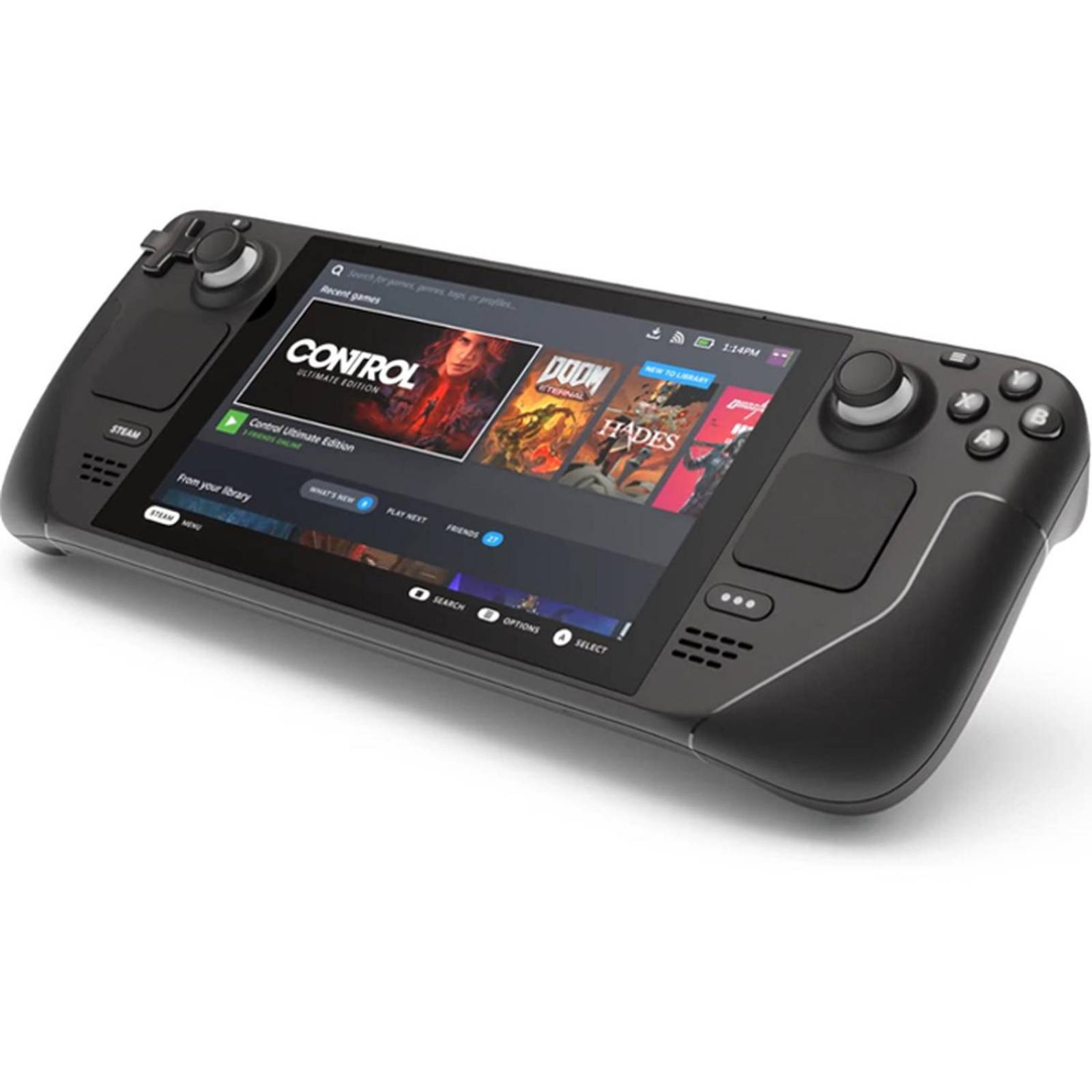 Consola Portatil Steam Deck APU AMD RAM 16GB 512GB LCD IPS 7" + Dock 