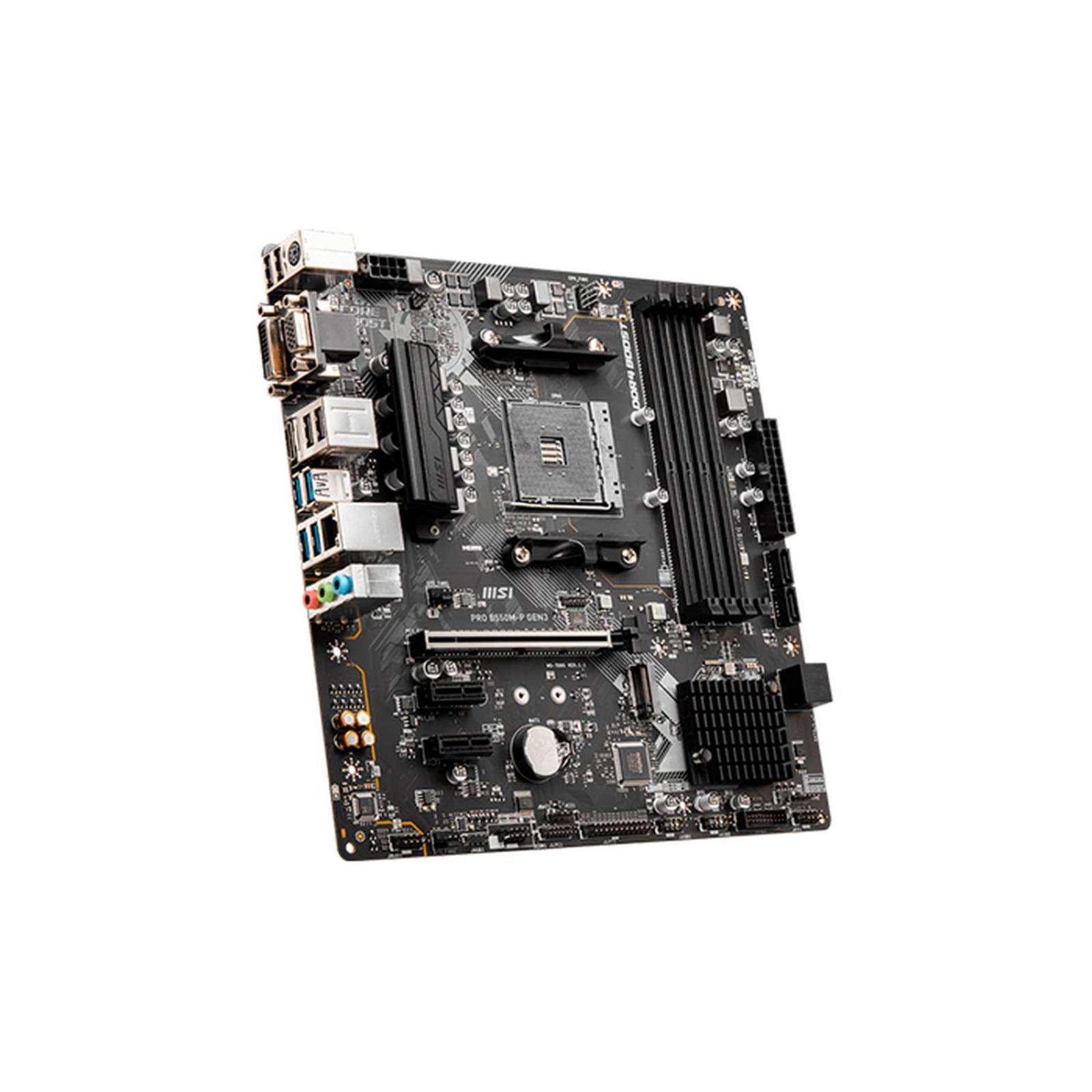 Tarjeta Madre MSI PRO B550M-P GEN3 AM4 4x DDR4 Micro ATX 