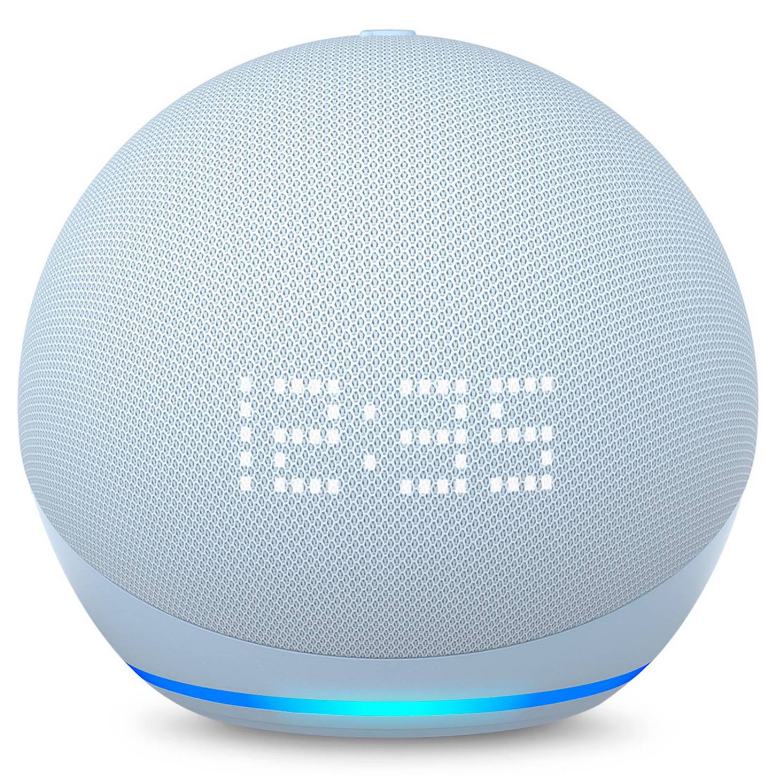 Bocina Asistente de Voz Alexa AMAZON Echo Dot Clock 5ta Gen Azul 