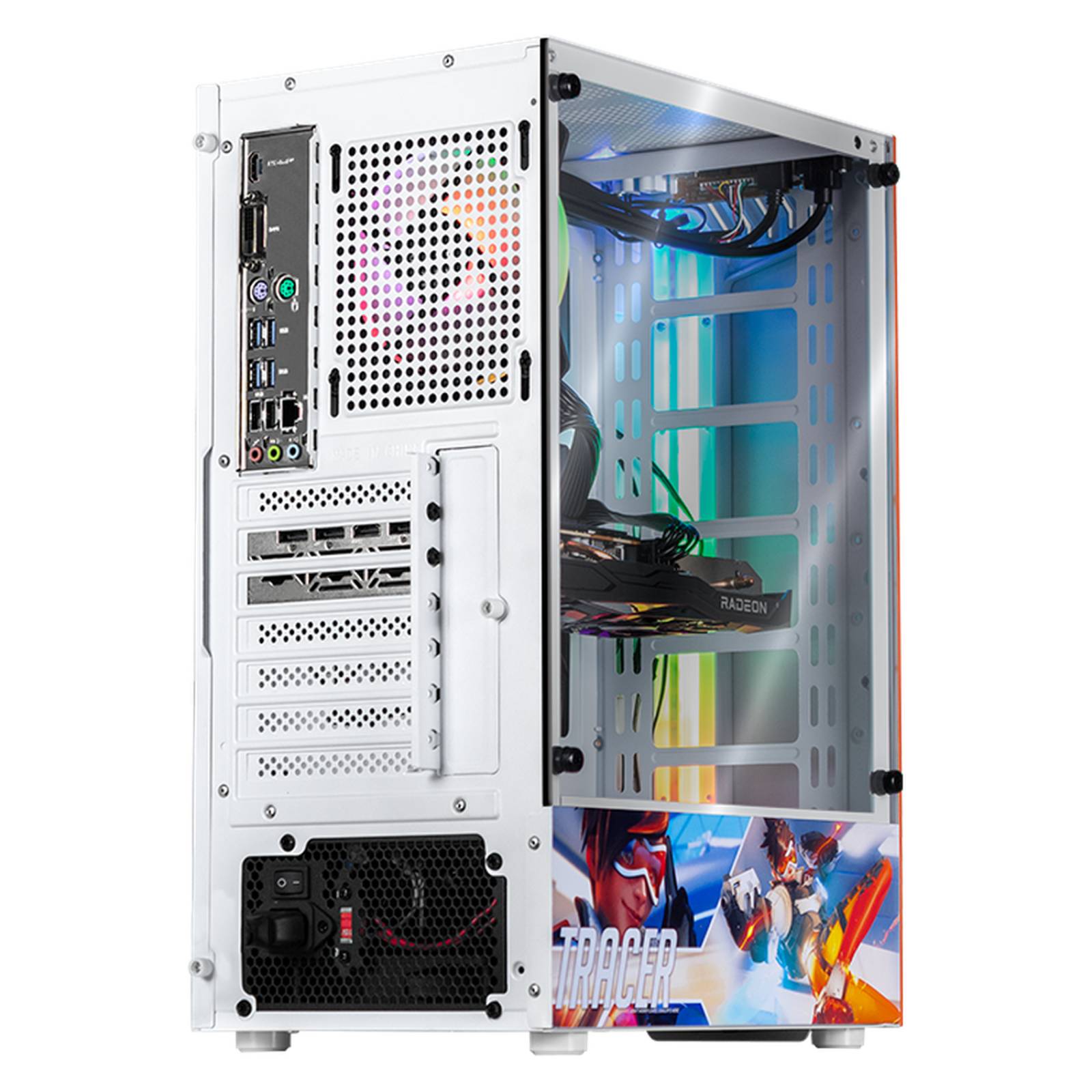 Xtreme PC Gaming AMD Radeon RX 6600 Ryzen 5 5600G 16GB SSD 1TB WIFI Tracer 