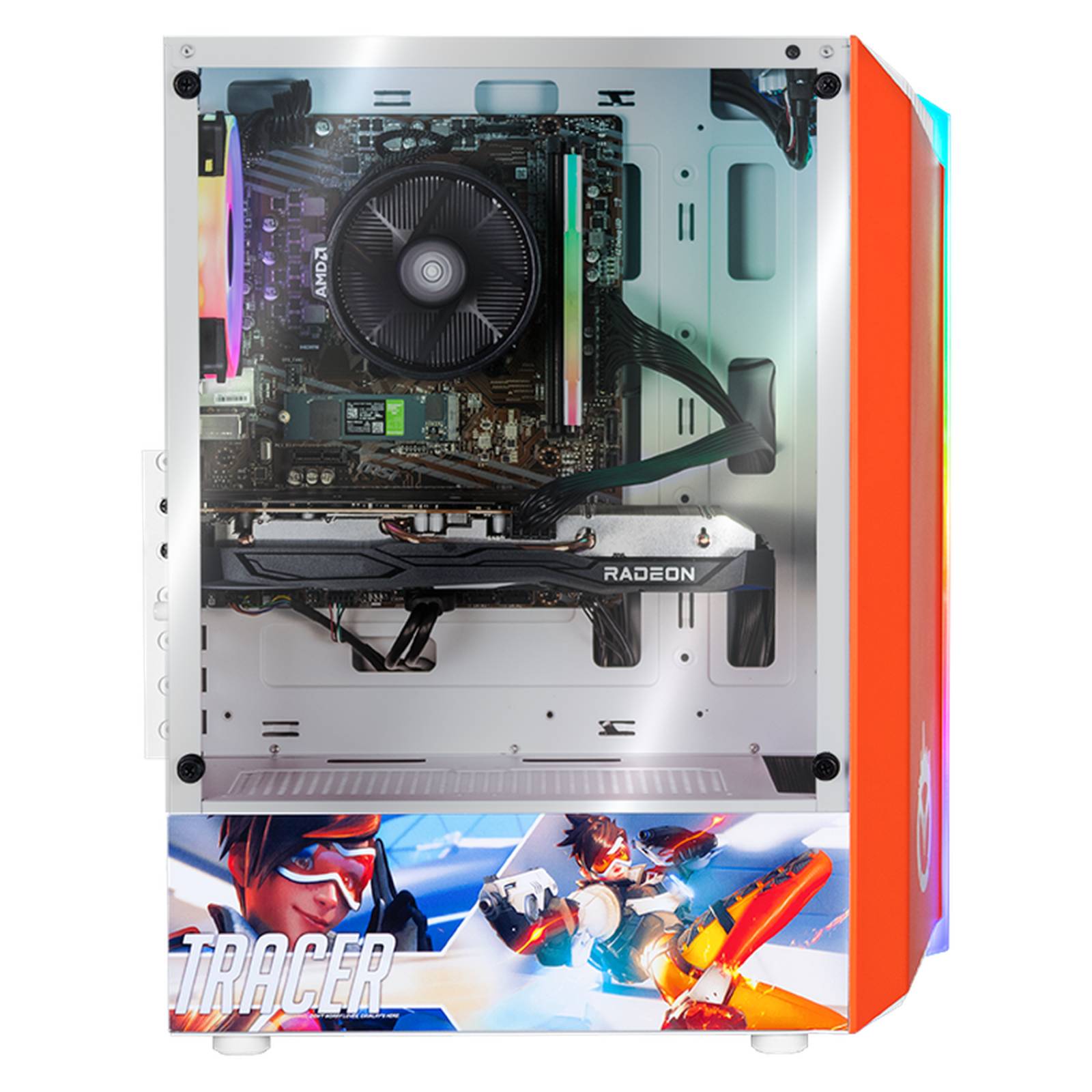 Xtreme PC Gaming AMD Radeon RX 6600 Ryzen 5 5600G 16GB SSD 1TB WIFI Tracer 