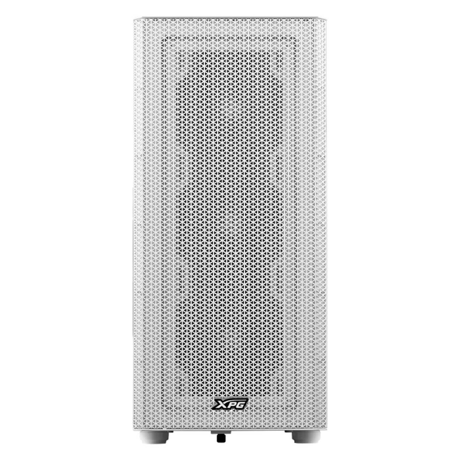 Gabinete Gamer XPG VALOR MESH ATX Media Torre 4 FAN Cristal Templado Blanco VALORMESHMT-WHCWW 