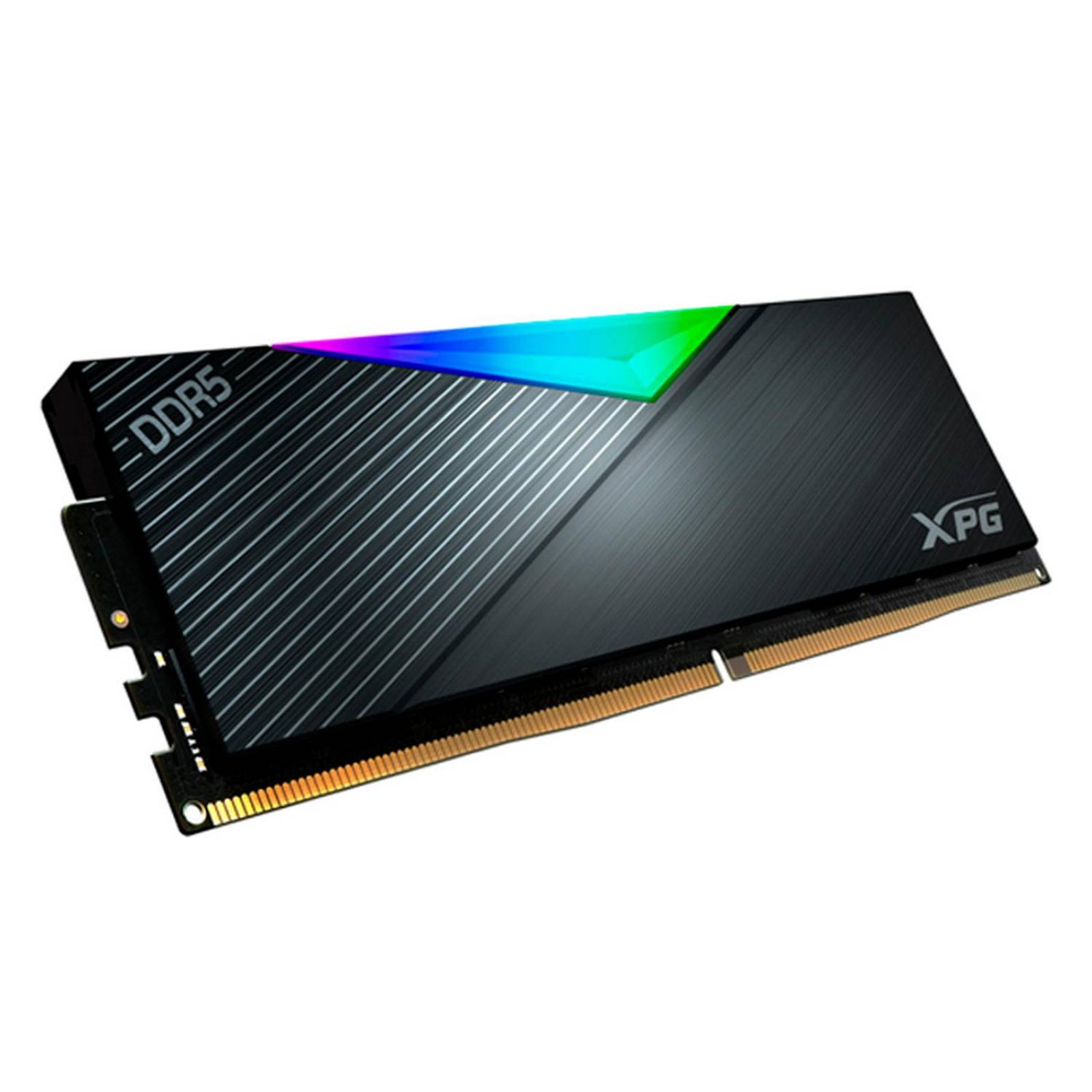 Memoria RAM DDR5 32GB 6000MHz XPG LANCER RGB Disipador 2x16GB Negro AX5U6000C4016G-DCLARBK 