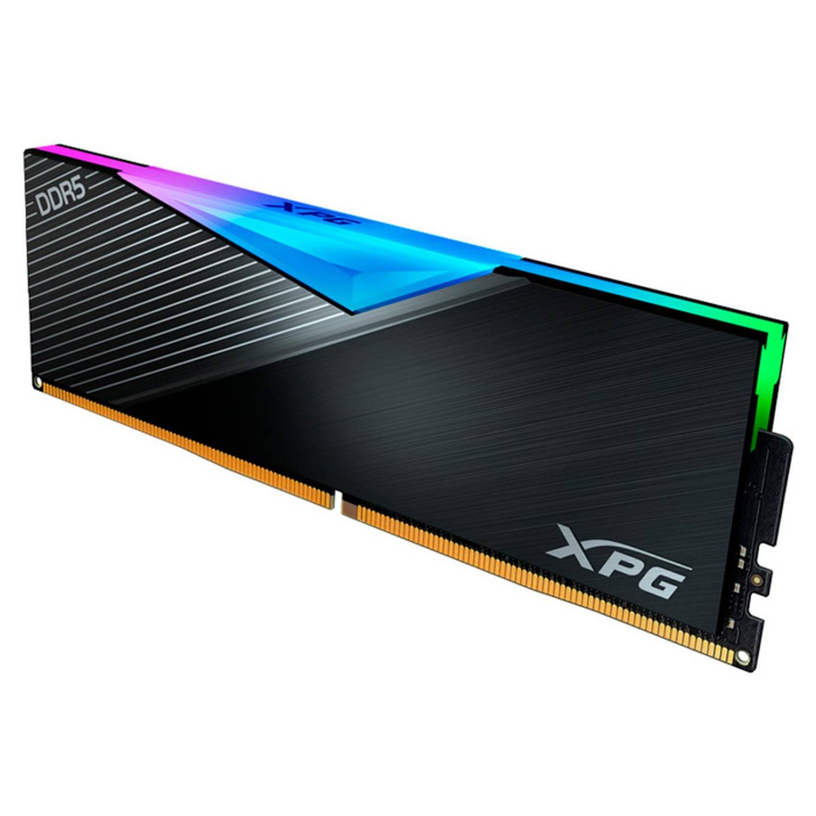Memoria RAM DDR5 32GB 6000MHz XPG LANCER RGB Disipador 2x16GB Negro AX5U6000C4016G-DCLARBK 