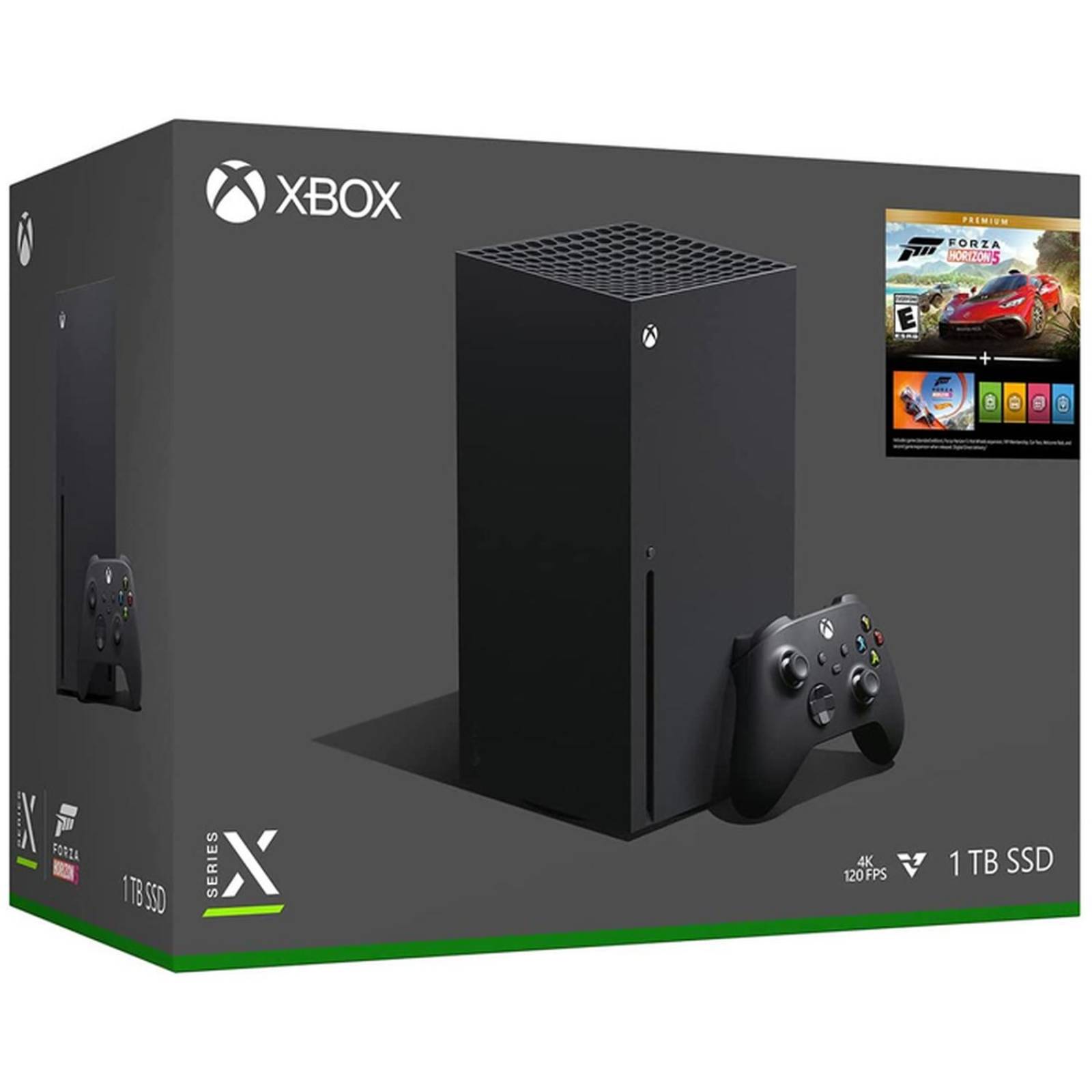 Consola XBOX Series X 1TB SSD 4K 120 FPS Blundle Forza Horizon 5 RRT-00051 Consola XBOX Series X 1TB SSD 4K 120 FPS Blundle Forza Horizon 5 RRT-00051