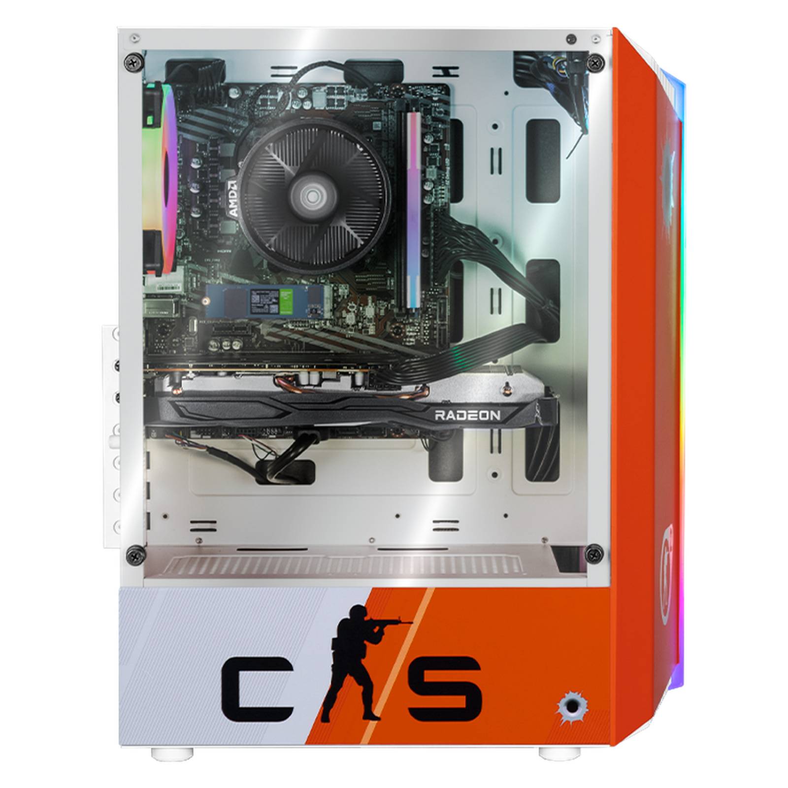 Xtreme PC Gaming AMD Radeon RX 6600 Ryzen 5 5600G 16GB SSD 1TB WIFI Counter Strike 